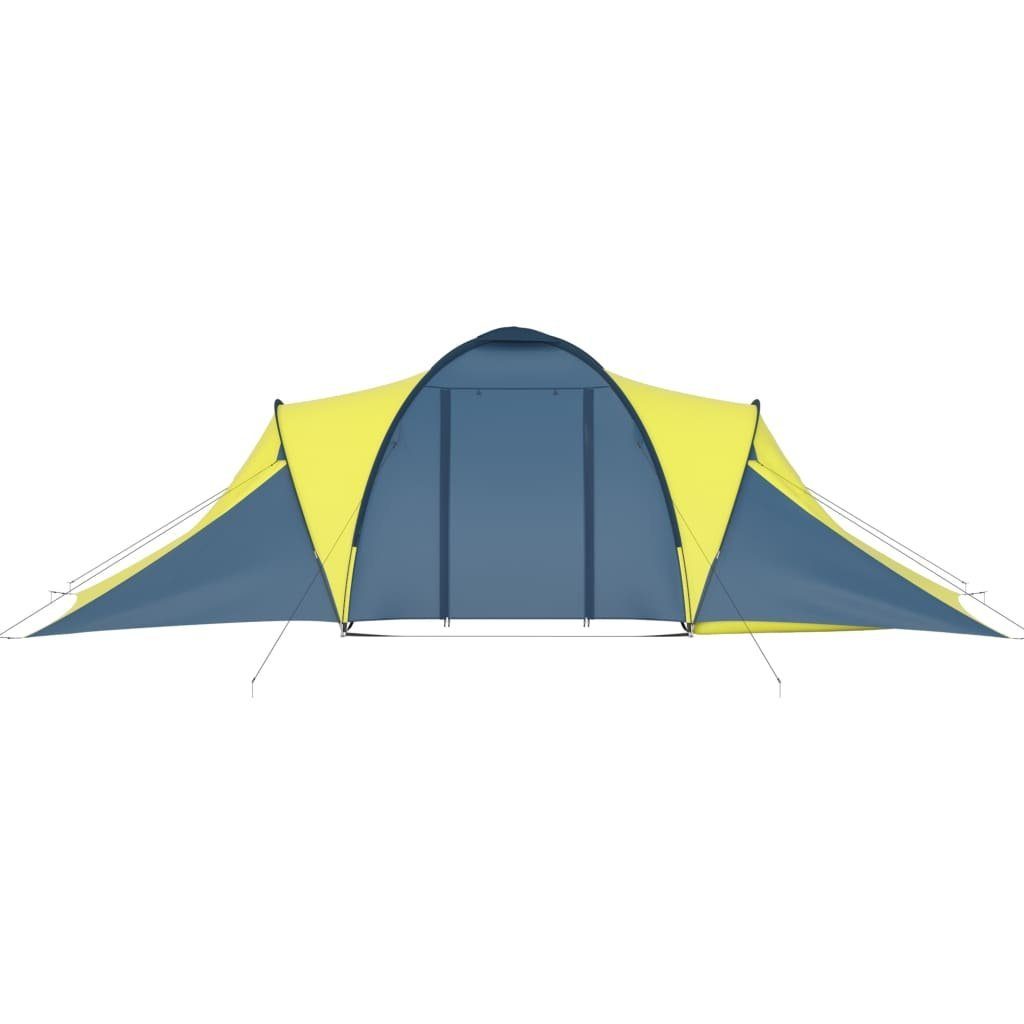 6 Kuppelzelt Blau Wurfzelt Campingzelt Gelb Familienzelt und vidaXL Personen
