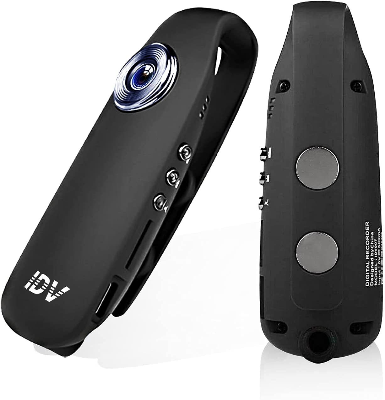 Housruse Kleine Videokamera mit tragbarem Taschenclip für den Heimgebrauch  Überwachungskamera