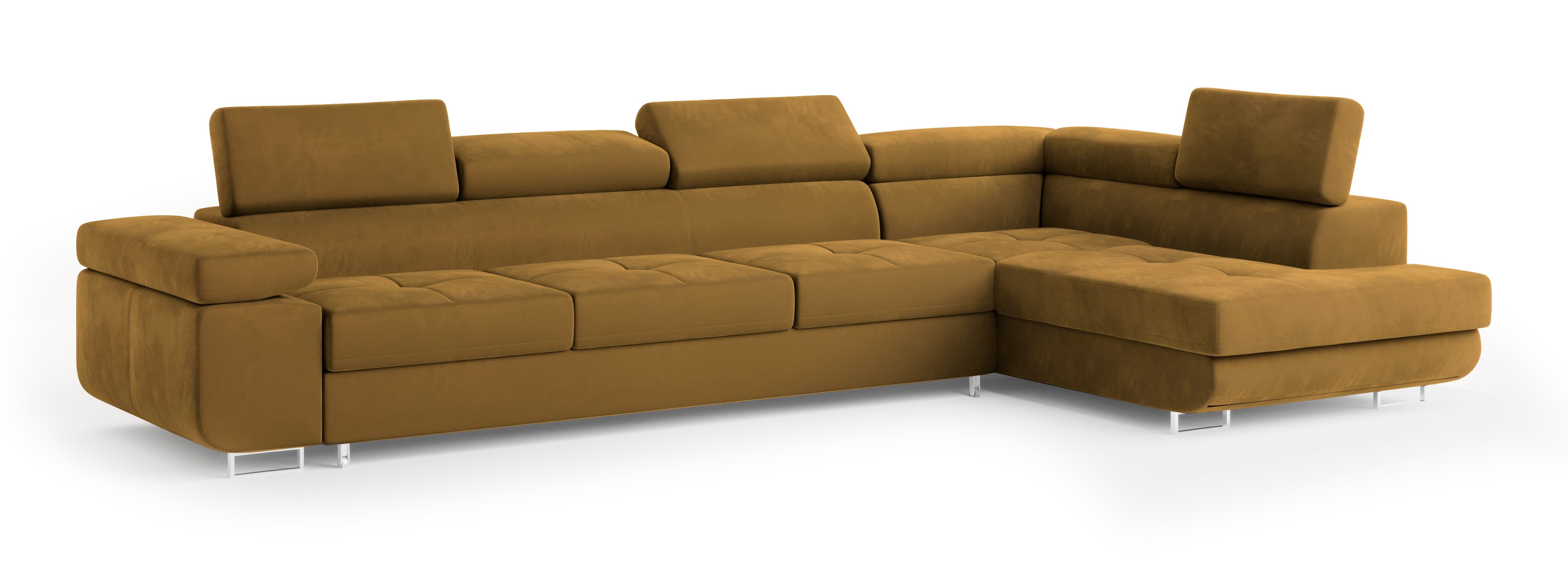 Masseno Ecksofa VICENTE mit Schlaffunktion L-Form, günstig online kaufen