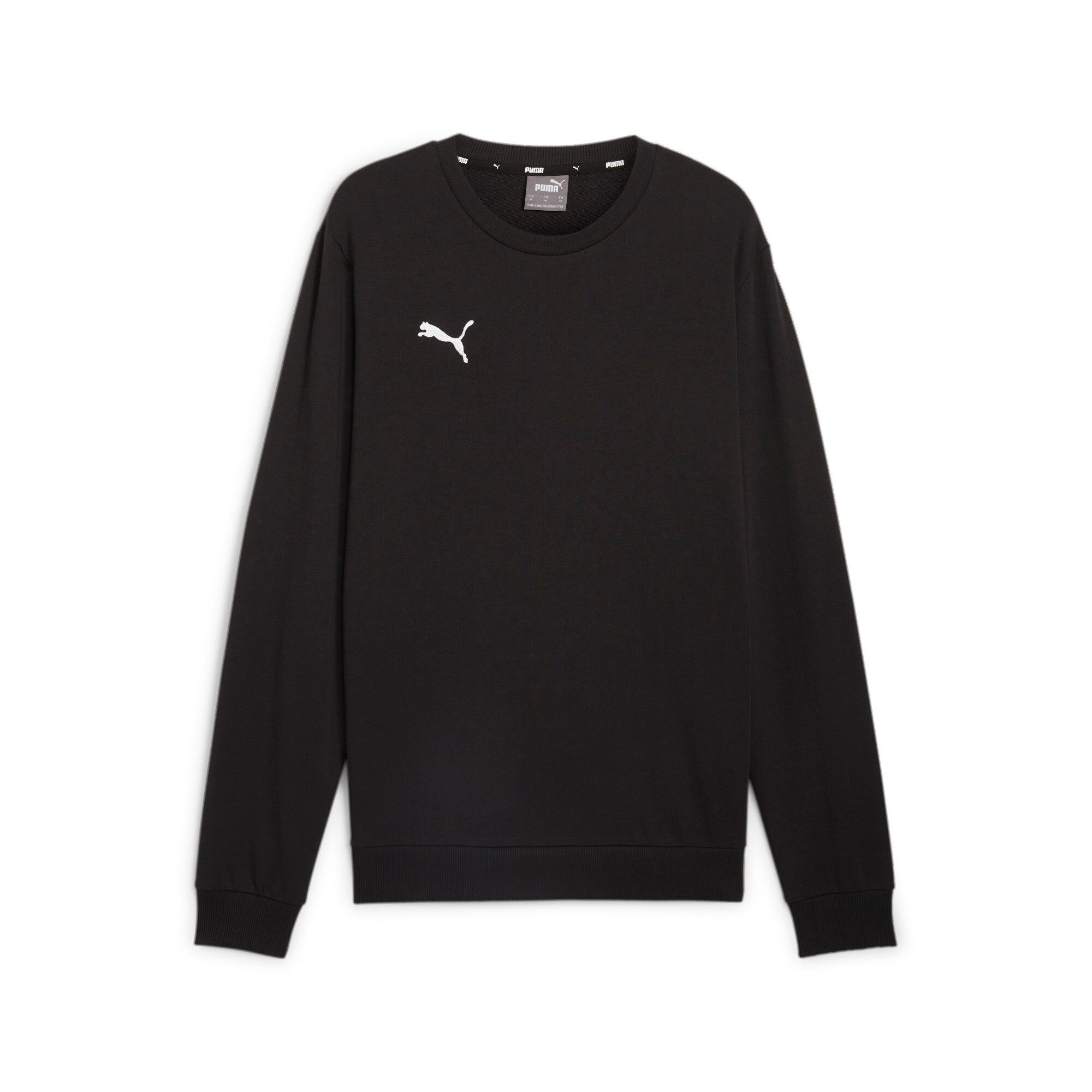 PUMA Sweatshirt TEAMGOAL CASUALS CREW NECK SWEAT Regular Fit, für Fußball und sportliche Aktivitäten, ohne Kapuze