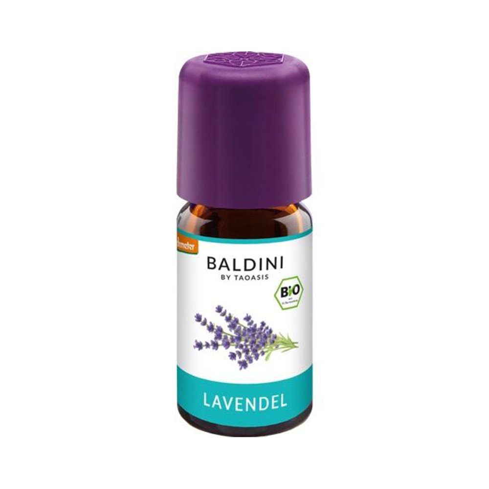 TAOASIS GmbH Natur Duft Manufaktur Körperöl LAVENDEL BIOAROMA Baldini ätherisches Öl, 5 ml