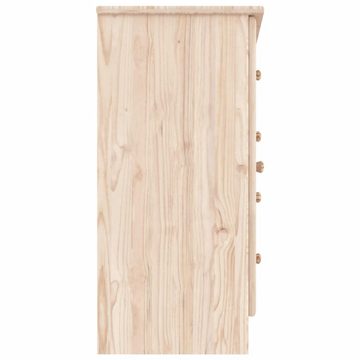vidaXL Sideboard Sideboard ALTA 77x35x73 cm Massivholz Kiefer (1 St)
