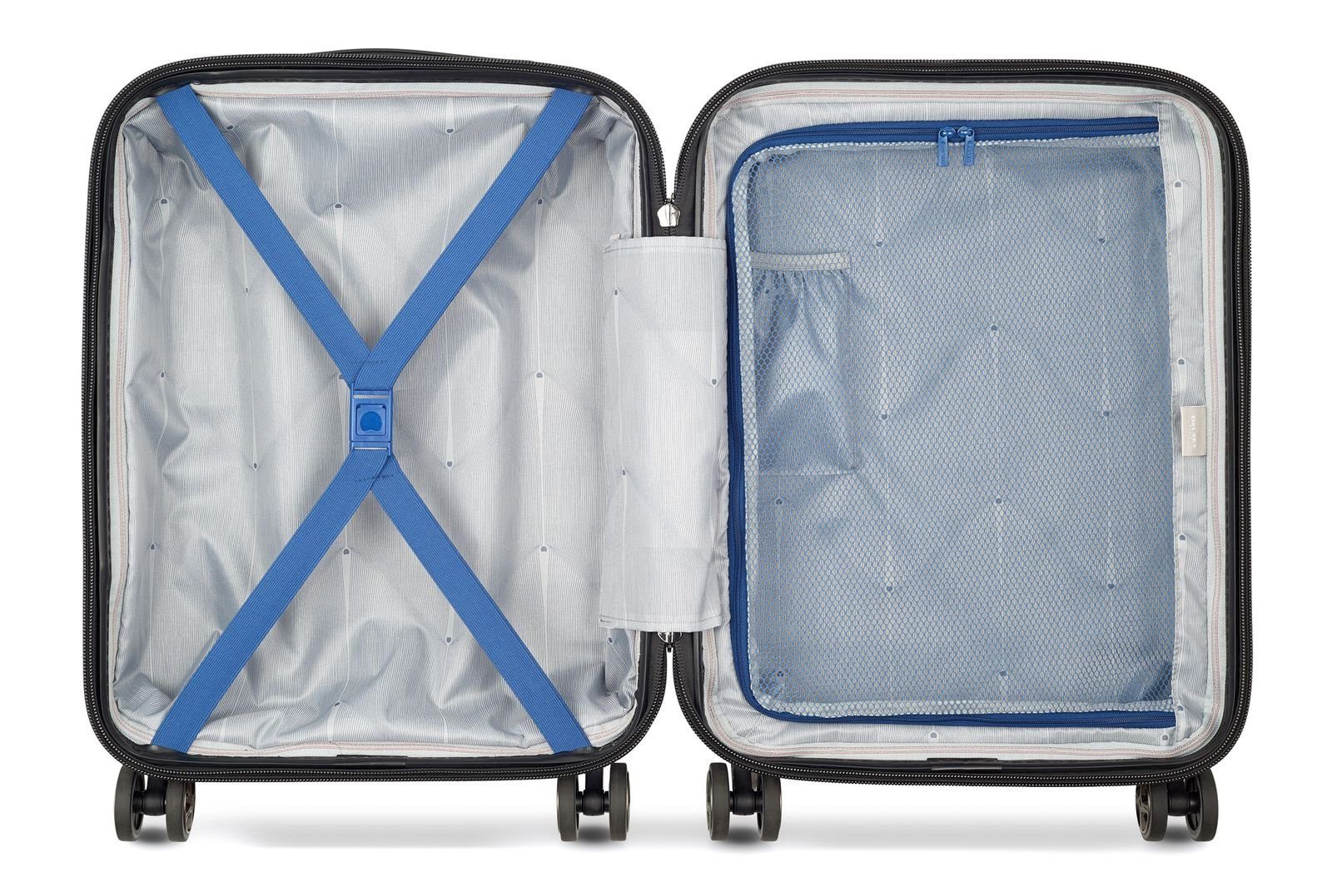 Rollen 4 Shadow Hartschalen-Trolley Blue 5.0, Delsey