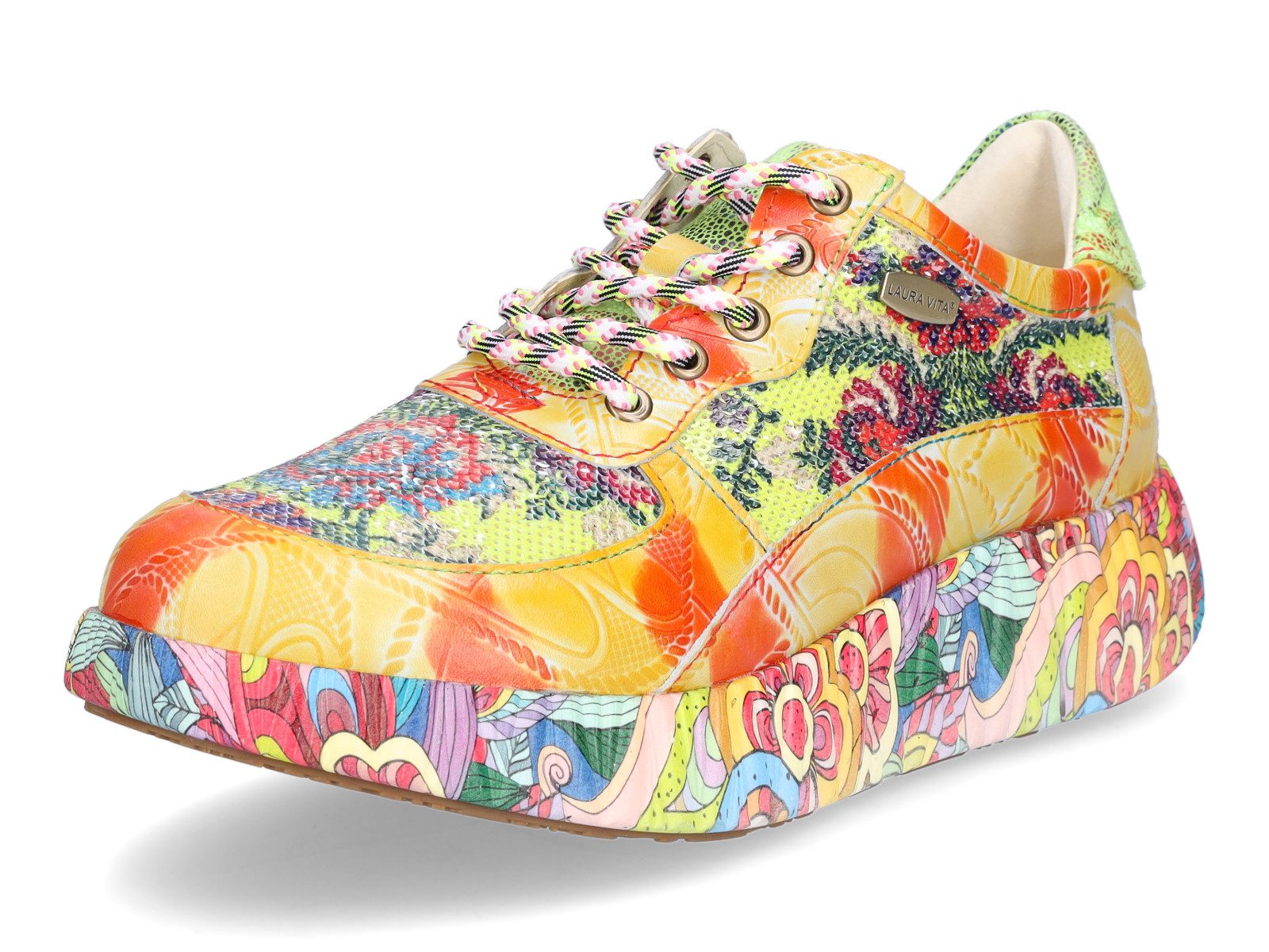 LAURA VITA Laura Vita Damen Sneaker gelb Sneaker