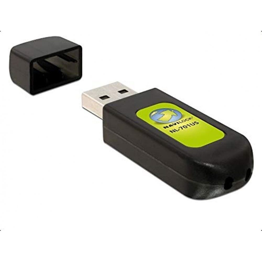 Navilock NL-701US - Navigationsgerät GPS-Empfänger USB - - schwarz