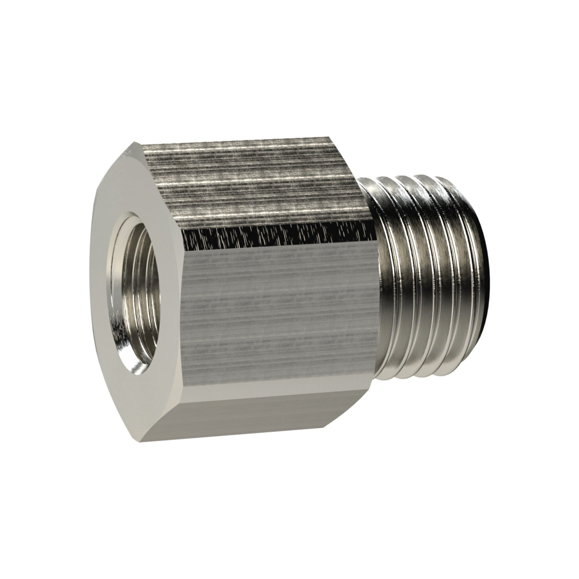 RIEGLER Zubehör-Set Riegler Reduziernippel lang, G 1/2 a., G 1/2 i., SW 24, Messing vern.