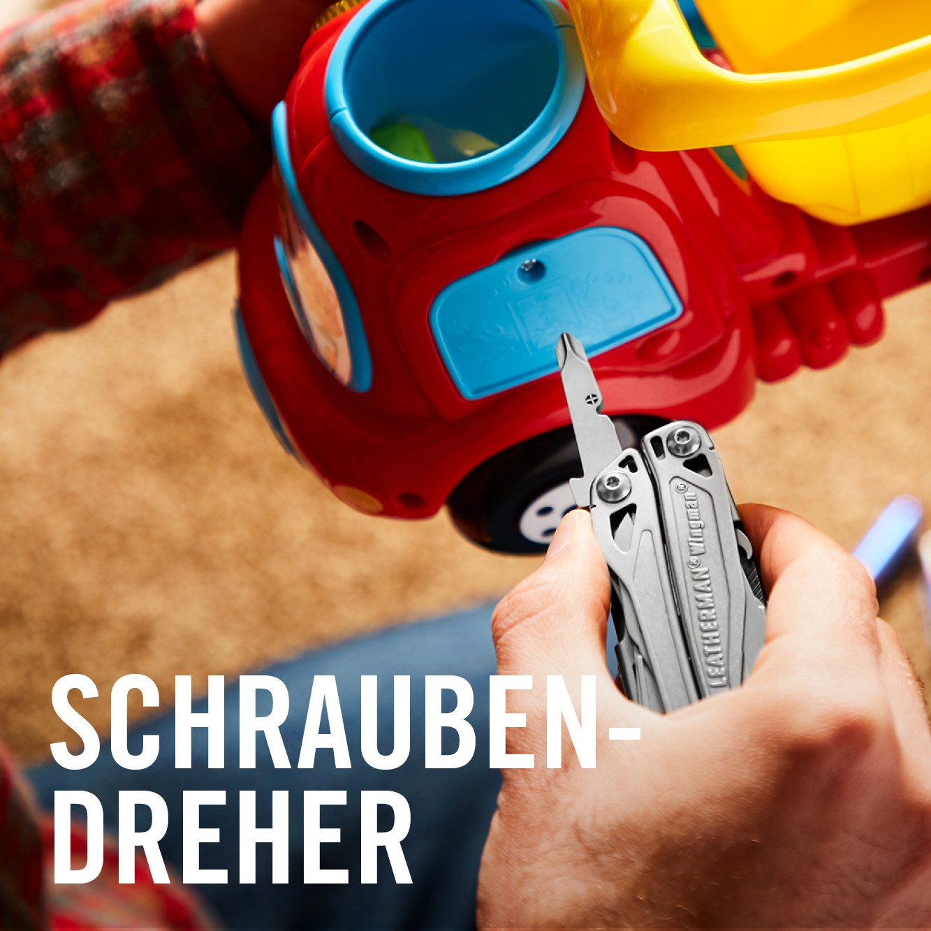 Leatherman Multitool Leatherman Wingman Multi-Tool - 14 Tools - Edelstahl