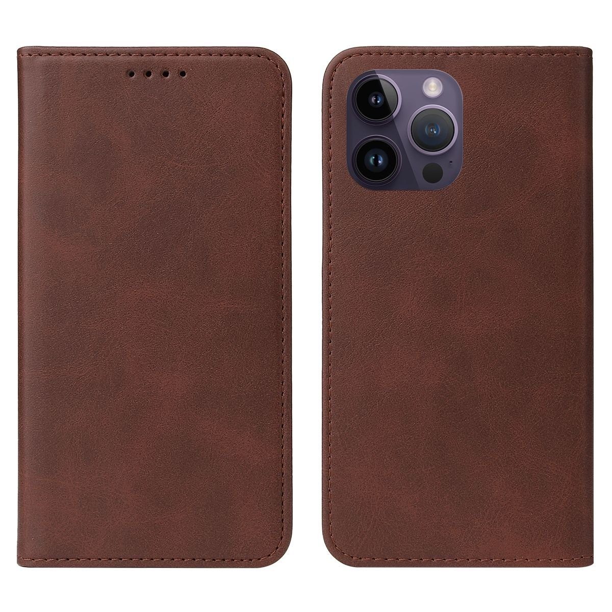 König Design Handyhülle Apple iPhone 15 Pro Max, Schutzhülle Schutztasche Case Cover Etuis Wallet Klapptasche Bookstyle