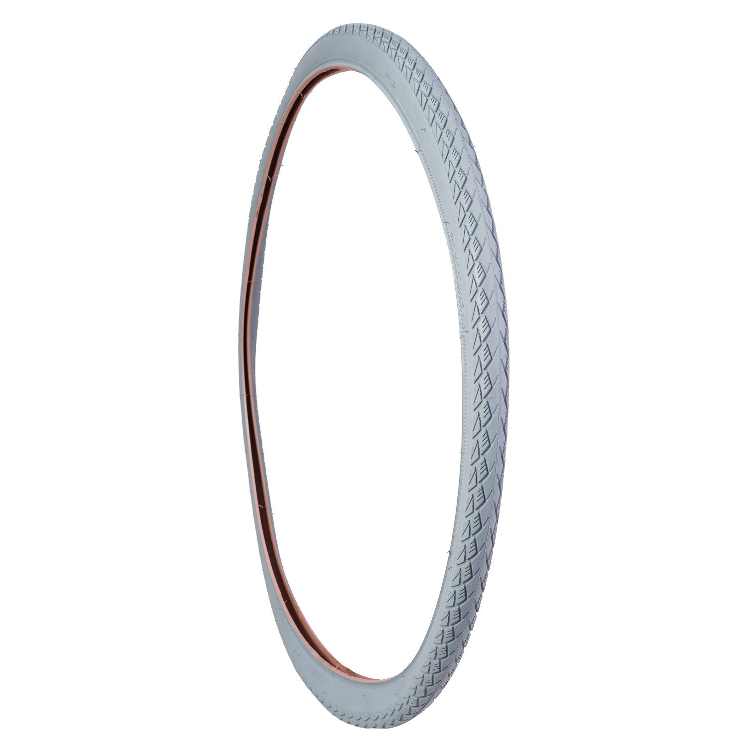 Filmer Fahrradsattel Fahrrad-Reifen 28" 28 Zoll ETRTO 40-635 Grau, Universal Fahrradreifen Fahrrad-Mantel Fahrrad-Decke Retro-Design