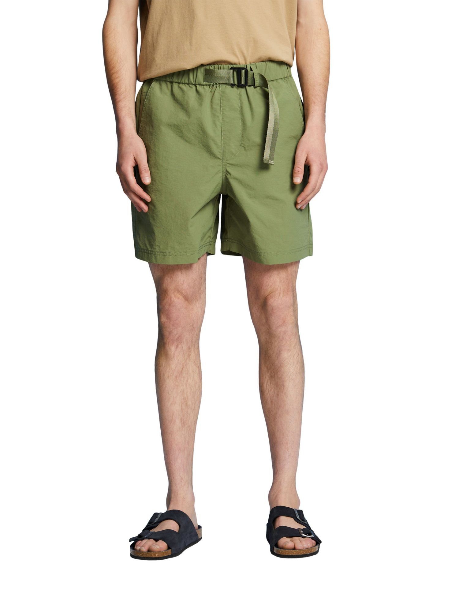 mit Shorts integriertem Gürtel Esprit (1-tlg) Shorts
