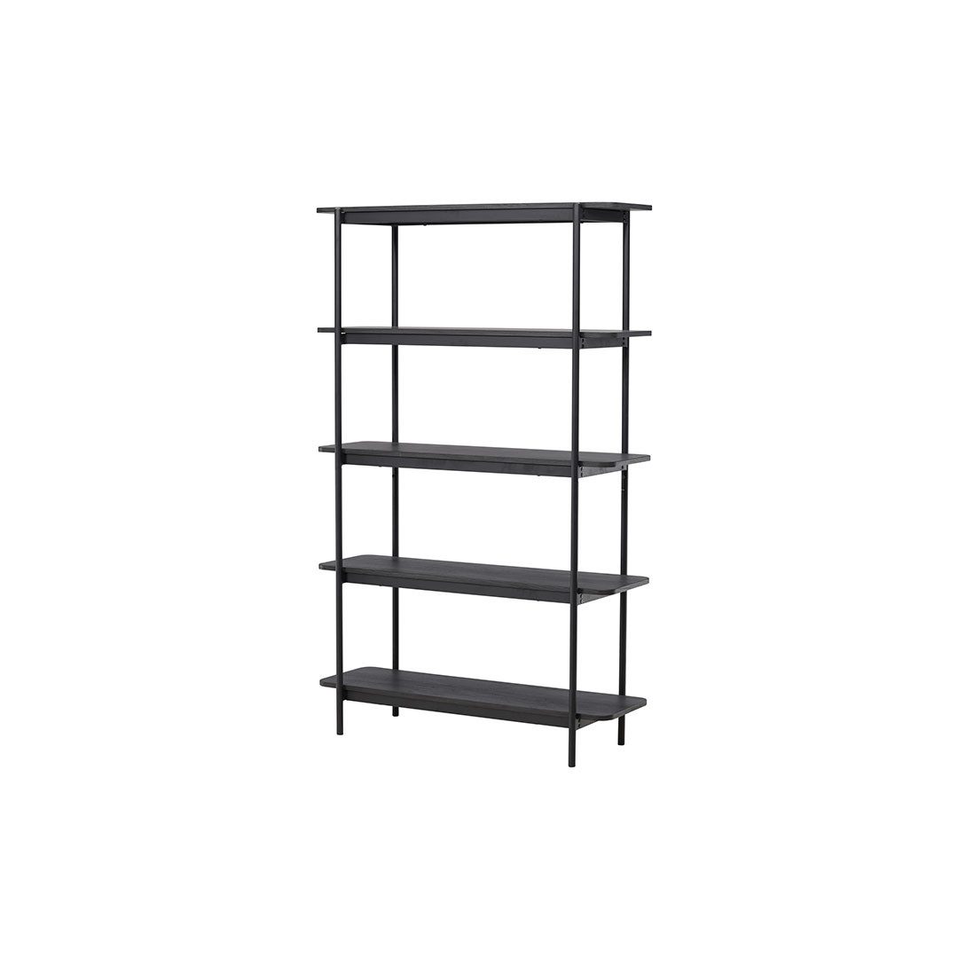 Regal Heim Regal 190 cm 5 Regale schwarz.