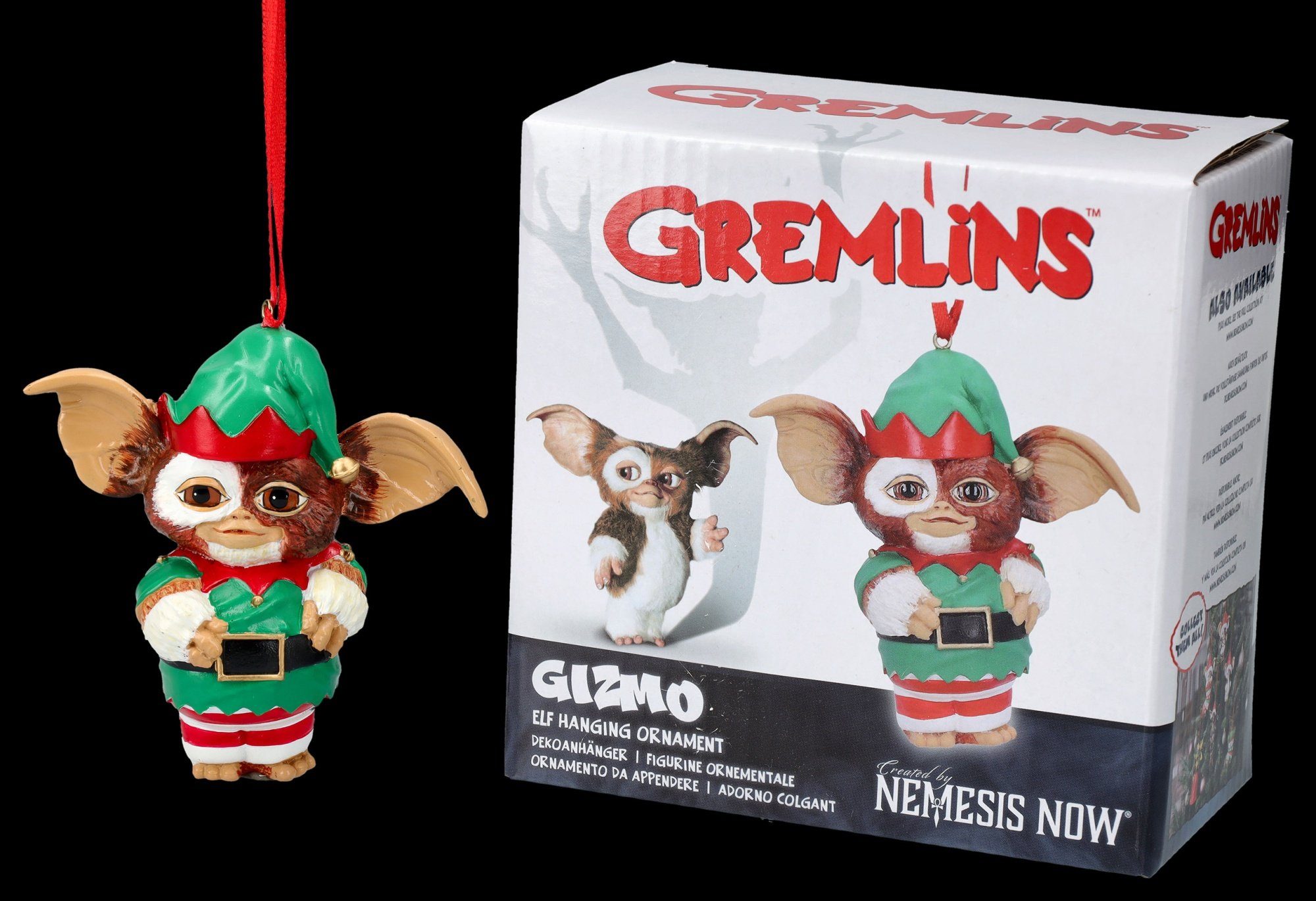 Elf Christbaumschmuck - Nemesis Gizmo GmbH Shop Now - Figuren (1-tlg) - Christbaumschmuck als Weihnachten Gremlins