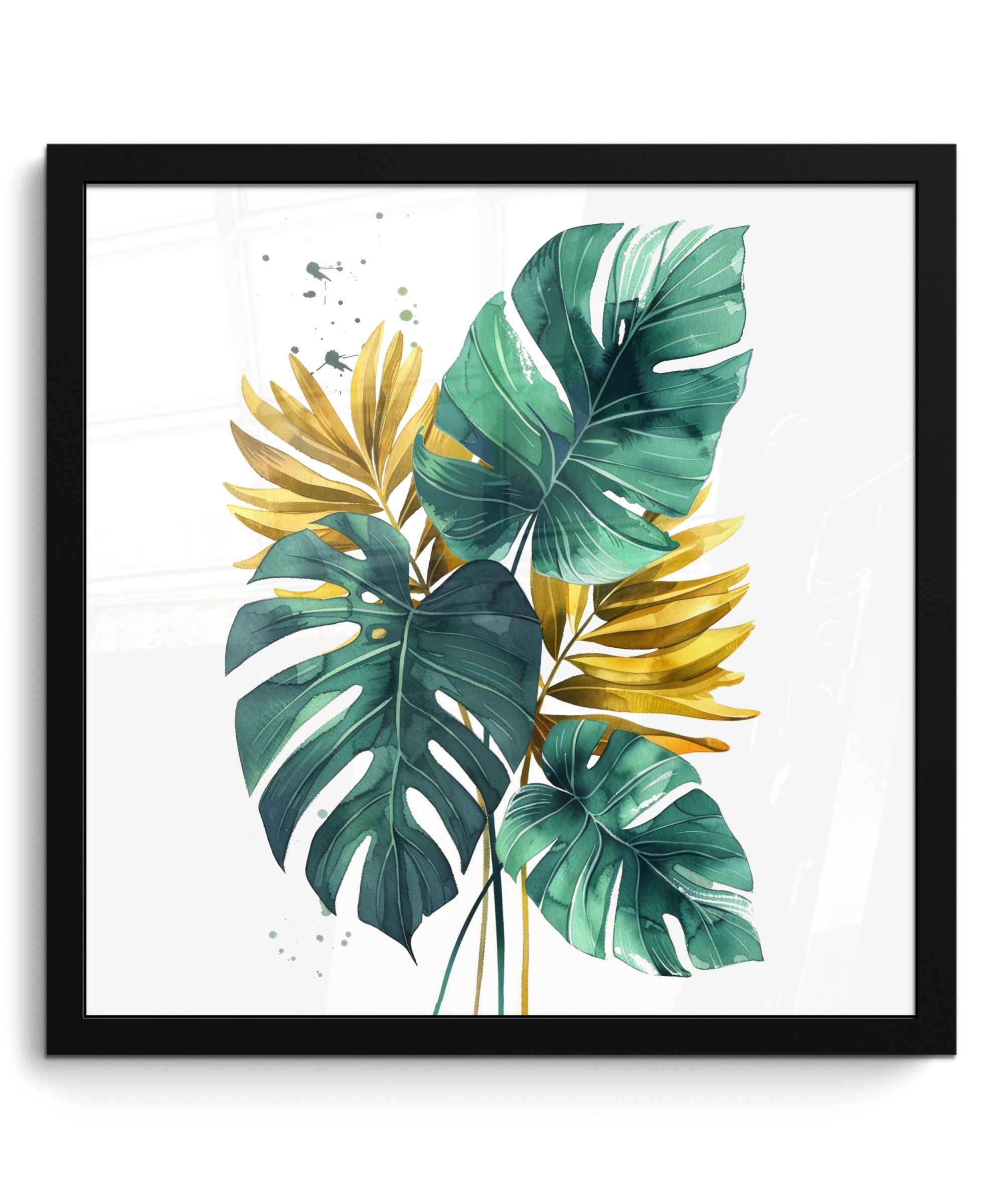 MuchoWow Poster Blätter - Monstera - günstig online kaufen
