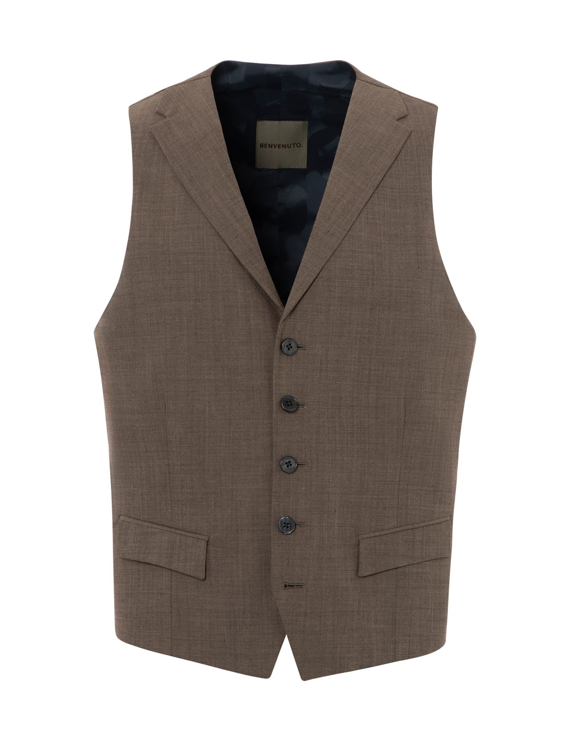 BENVENUTO. Anzugweste SALVINO (1-tlg) im Slim-Fit günstig online kaufen