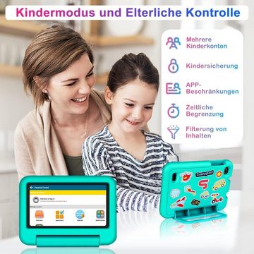 SEBBE DE-S21 Tablet (7", 64 GB, Android 13, Tablet Kindersicherung, Vorinstalliert mit Kinder Apps,3500mAh,WLAN)