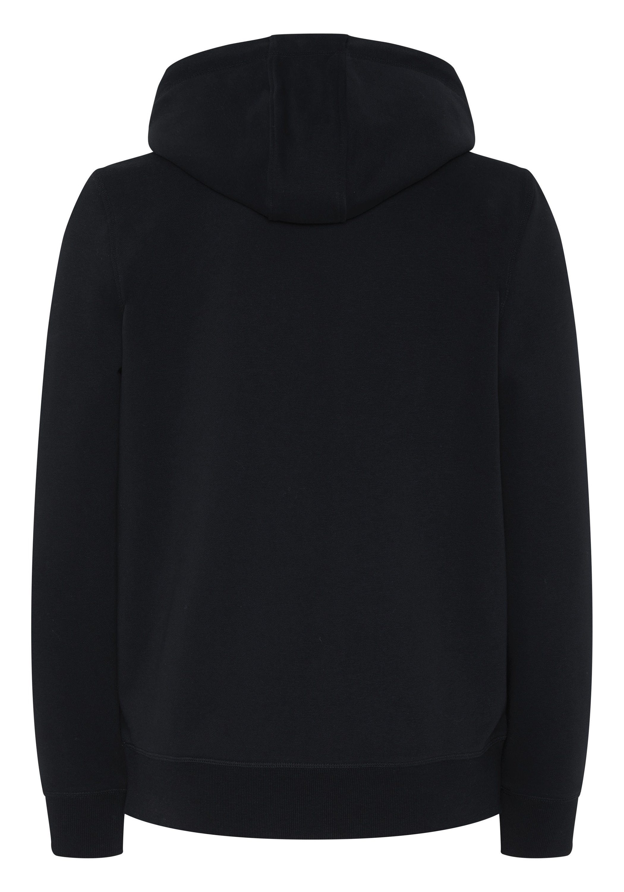 1 19-3911 Kapuzensweatjacke Chiemsee Jumper-Motiv mit Hoodie Beauty Black