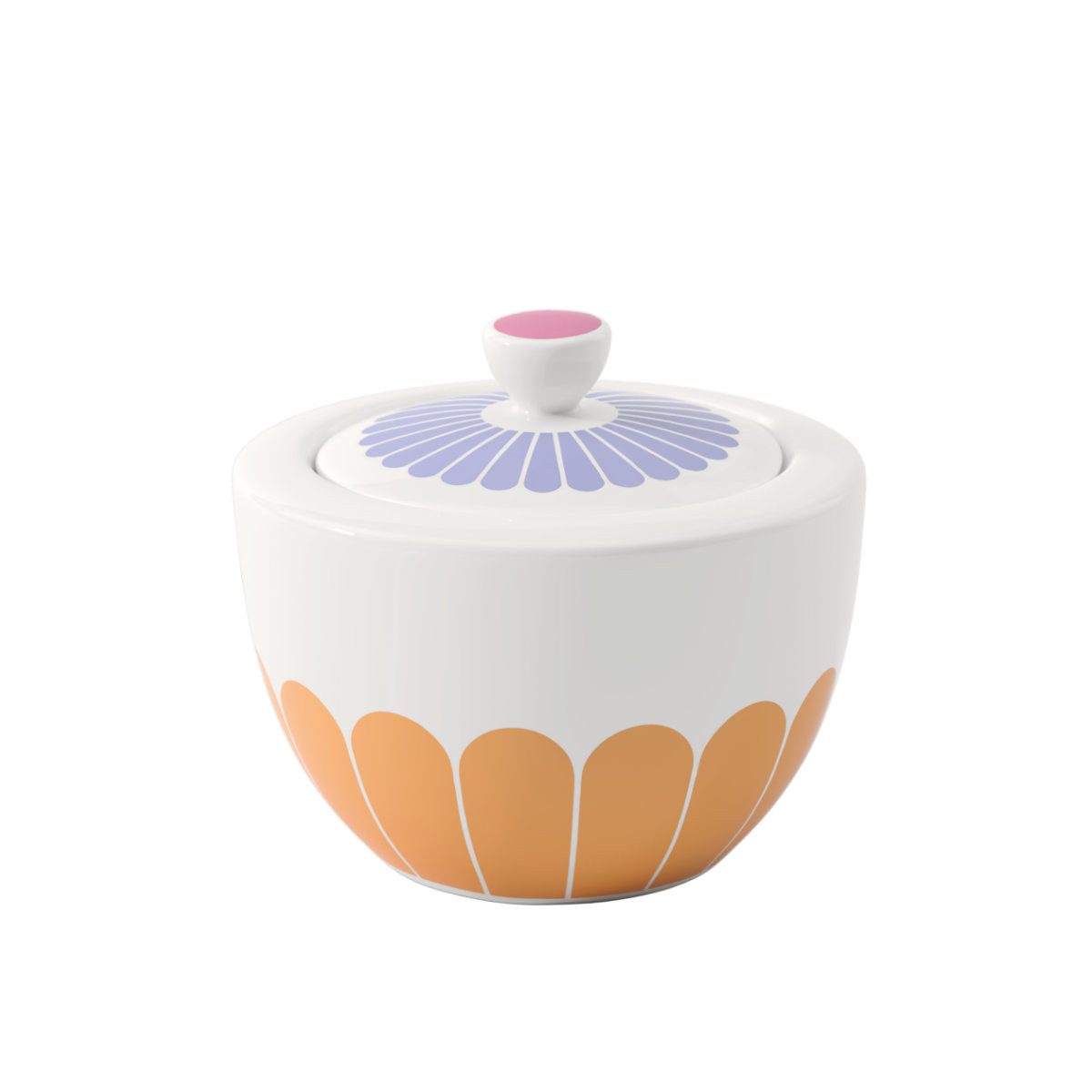 Villeroy & Boch Zuckerdose Fleur couleur Ostergeschirr, Porzellan, 9 cm