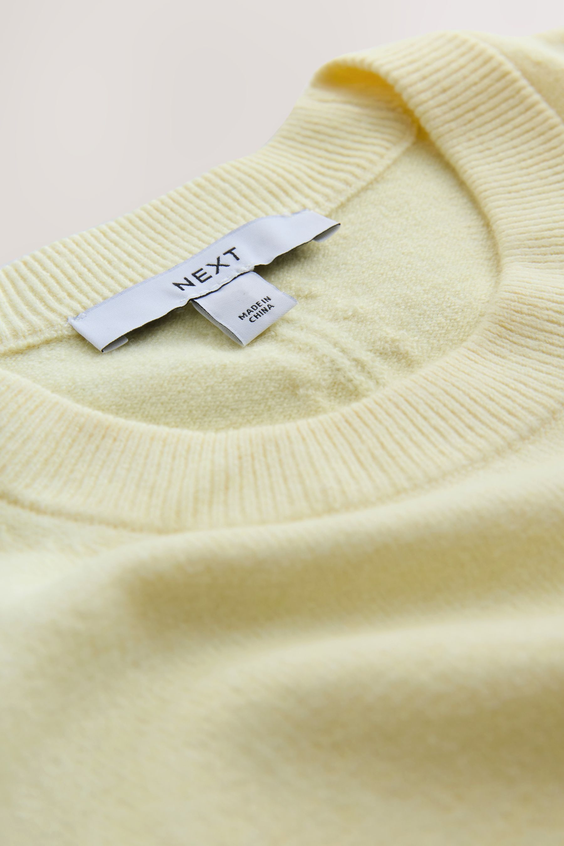 Next Strickpullover Kurzärmeliges, superweiches Stricktop (1-tlg)