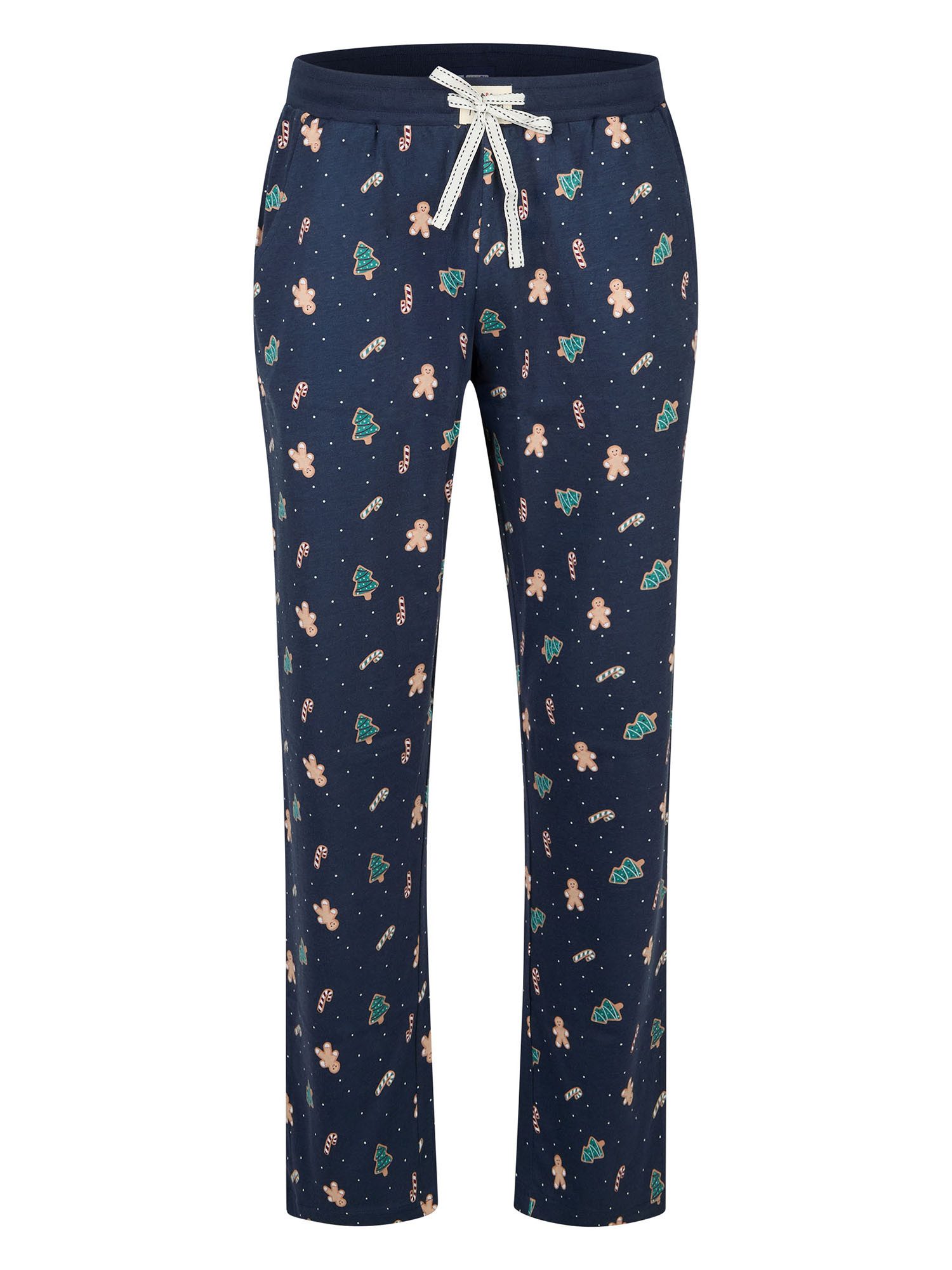 HAPPY SHORTS Pyjamahose Christmas Schlafhose, Nacht Hose, Loungehose
