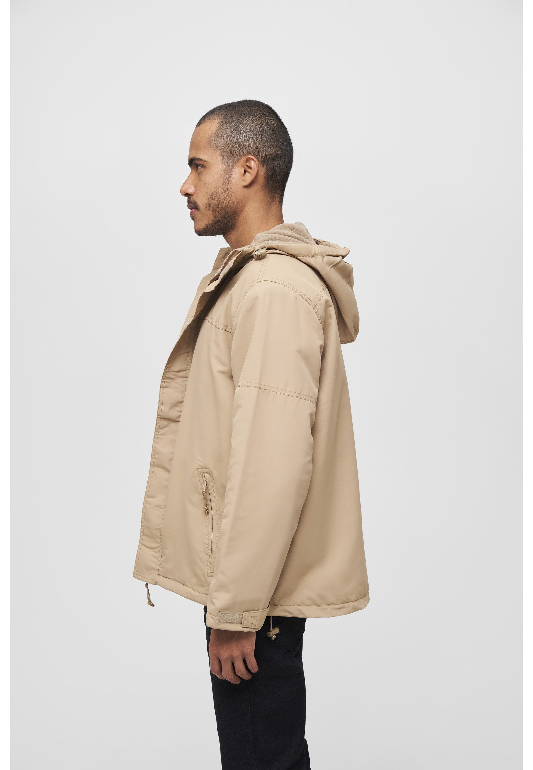 Brandit Allwetterjacke Brandit Herren Windbreaker Frontzip (1-St)