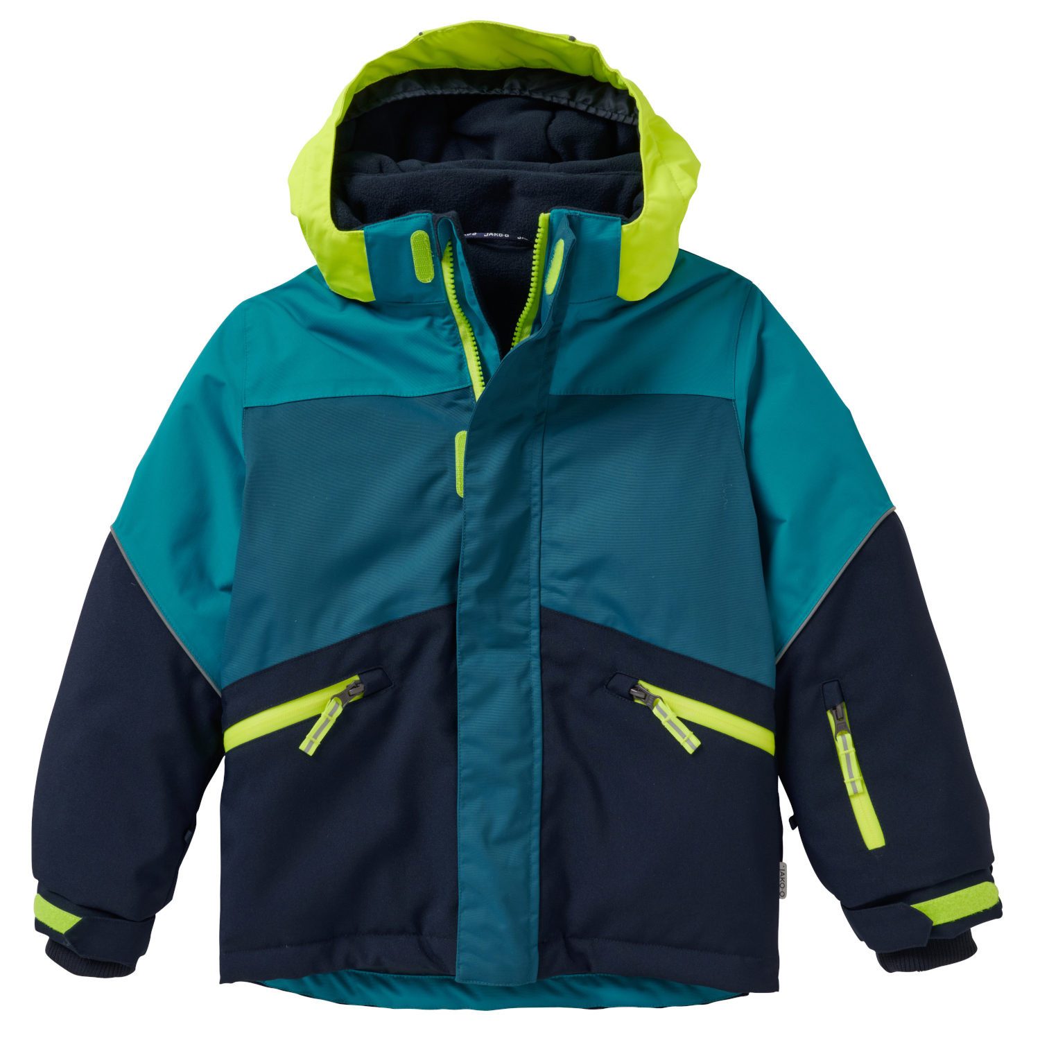 Outdoorjacke JAKO-O Kinder Robustjacke gefüttert, dunkeltürkis