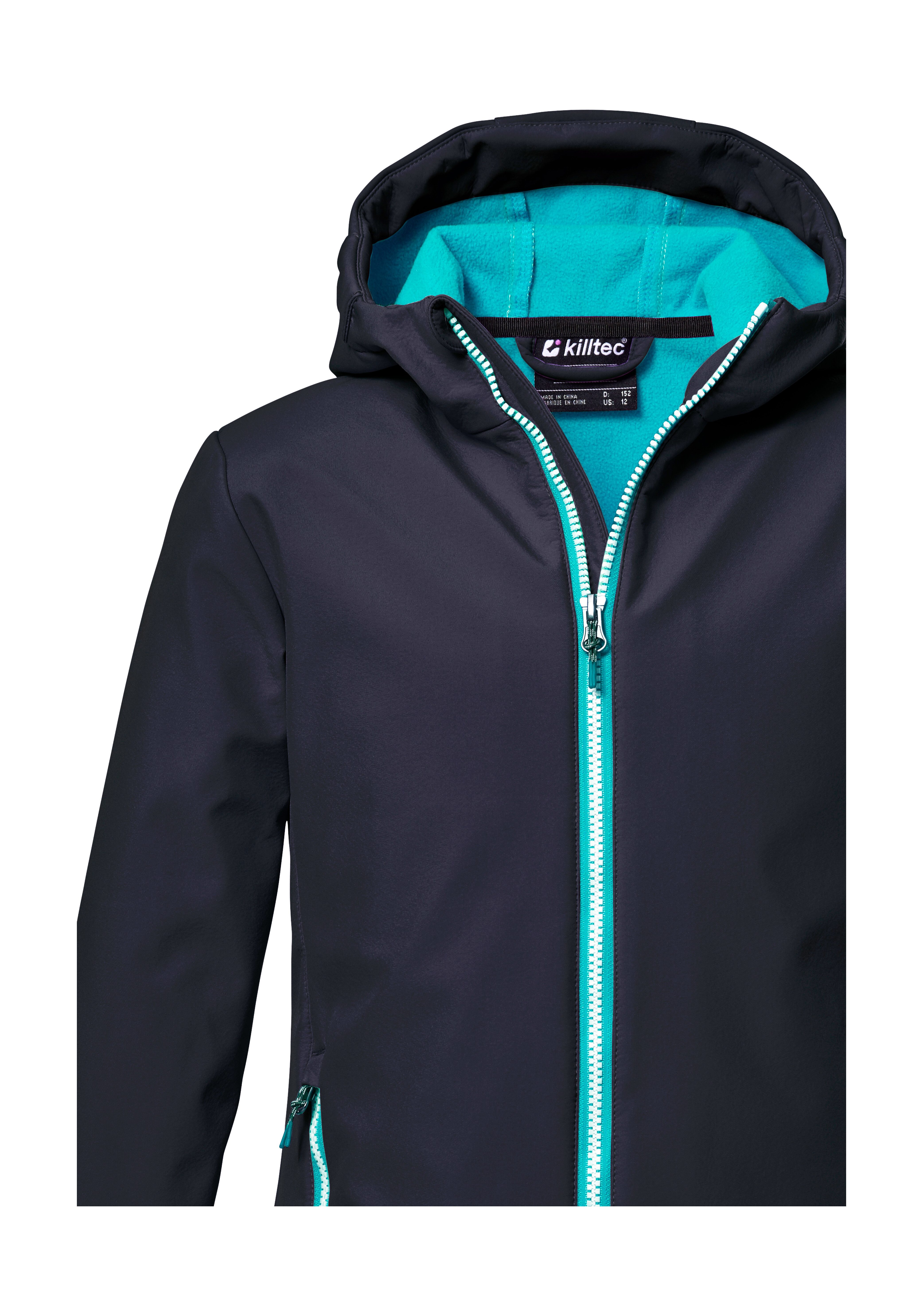 Killtec Softshelljacke KOS 358 GRLS SFTSHLL JCKT Wind- und wasserabweisend, PFAS-frei imprägniert