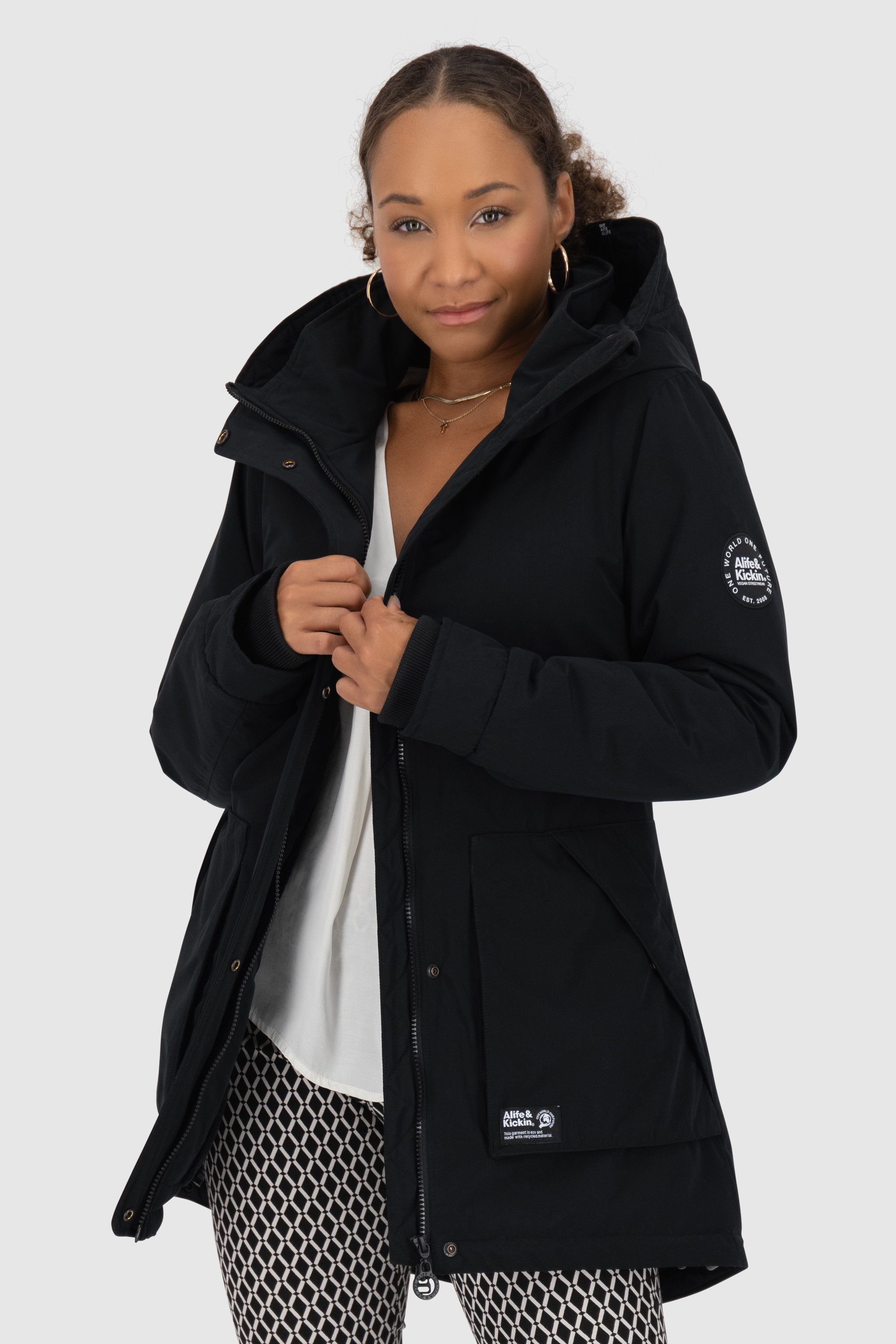 Alife & Kickin Winterjacke Damen FloraAK günstig online kaufen