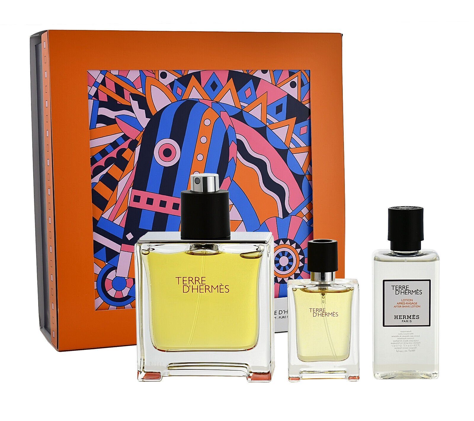 HERMÈS Duft-Set HERMES TERRE D’HERMÈS EDP 75ML + EDP 12.5ML + ASL 40ML