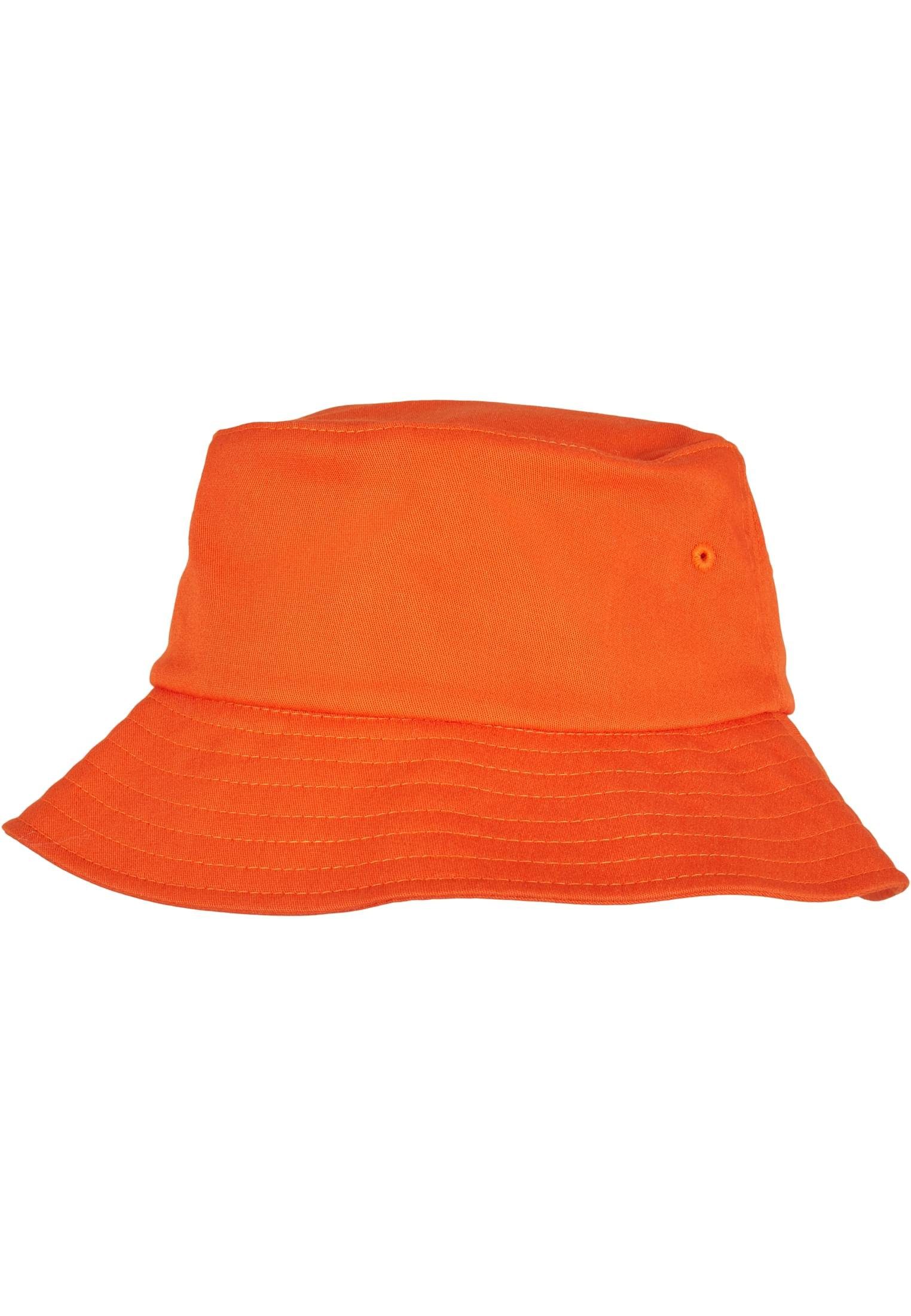 Flexfit Flex Cap Accessoires Flexfit orange Twill Cotton Hat Bucket