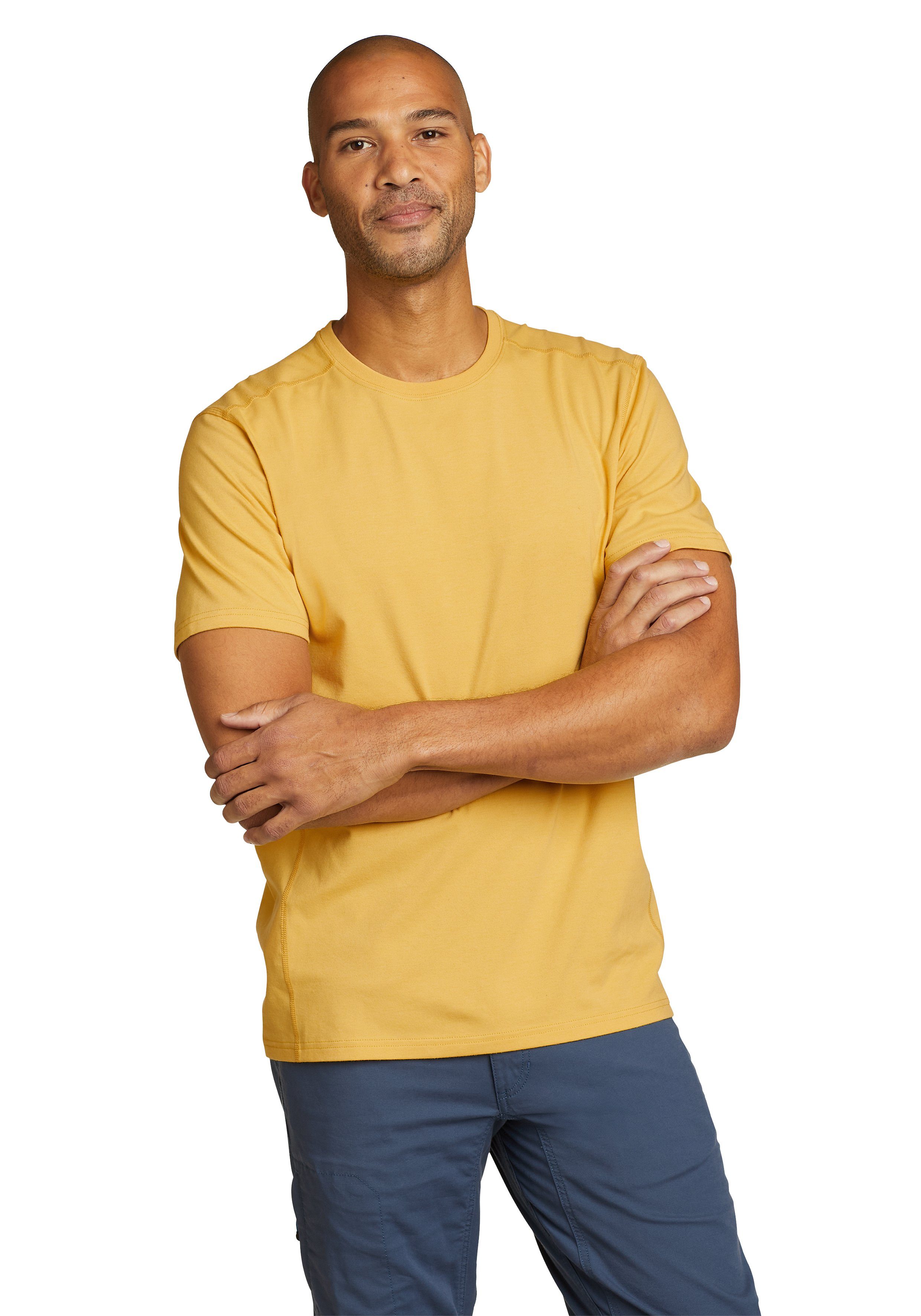 recyceltem Oranges Quarz Eddie mit T-Shirt Polyester Bauer Adventurer