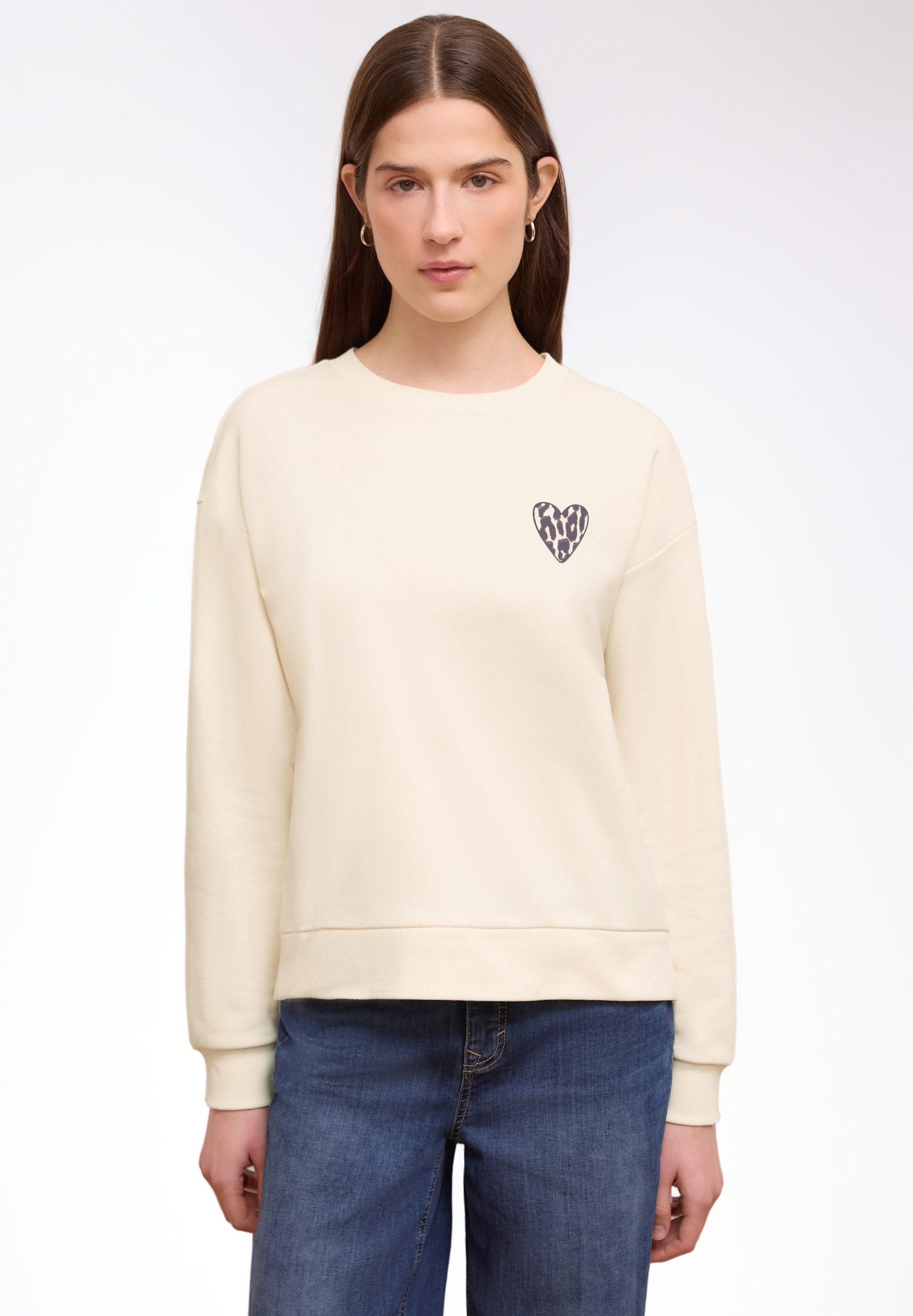 STREET ONE STUDIO Sweatshirt Feinstrick
