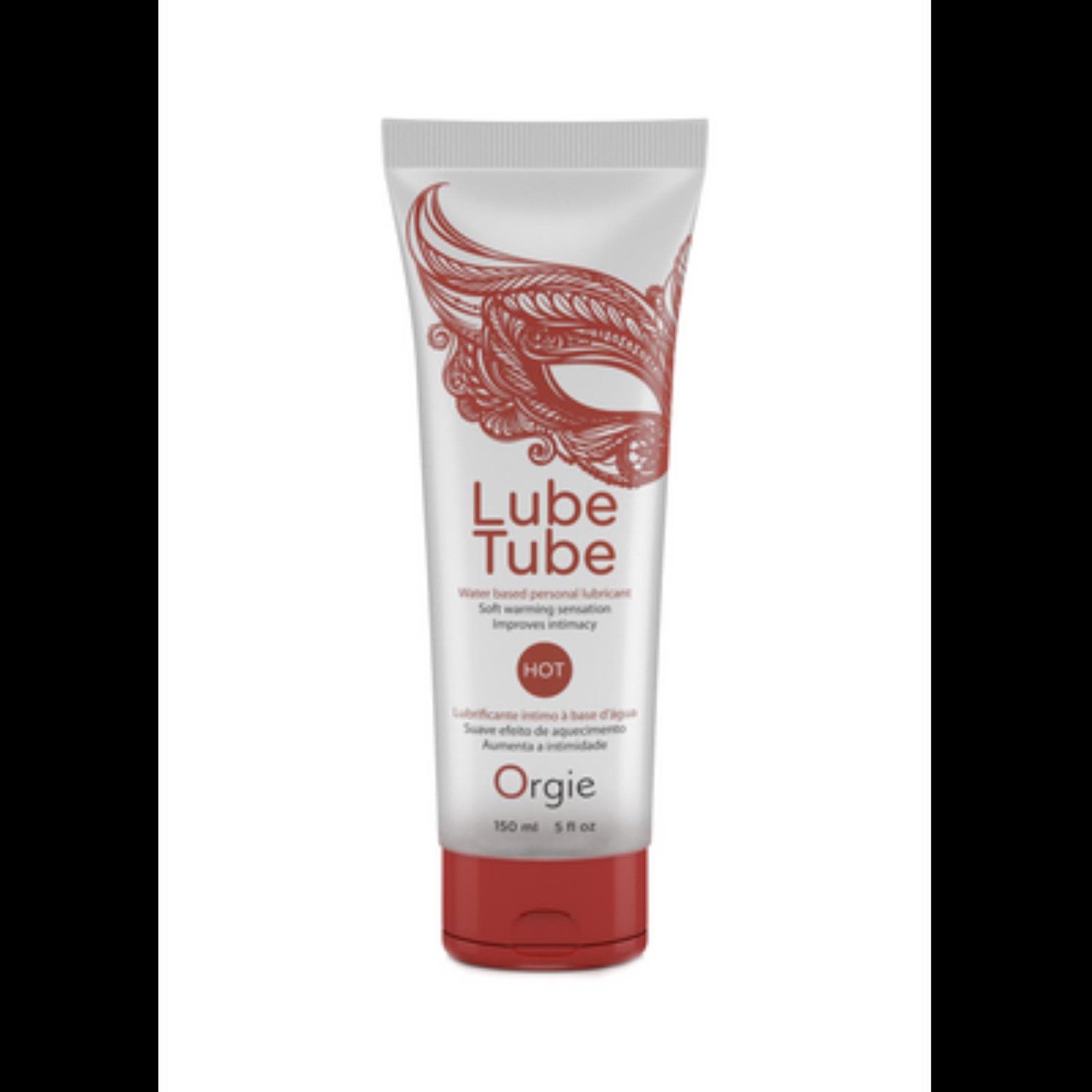 Stimulationsgel Orgie - 150 ml - Lube Tube Hot - Waterbased Lubricant with a Warming