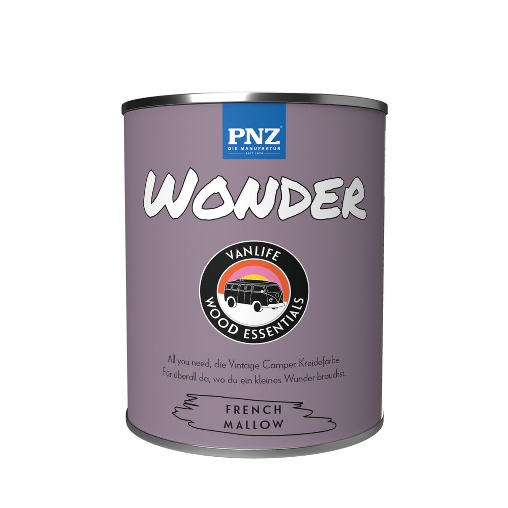 PNZ - Die Manufaktur Kreidefarbe Vanlife Wonder, Camper Vintage Farbe, vielseitig, Mineralfarbe