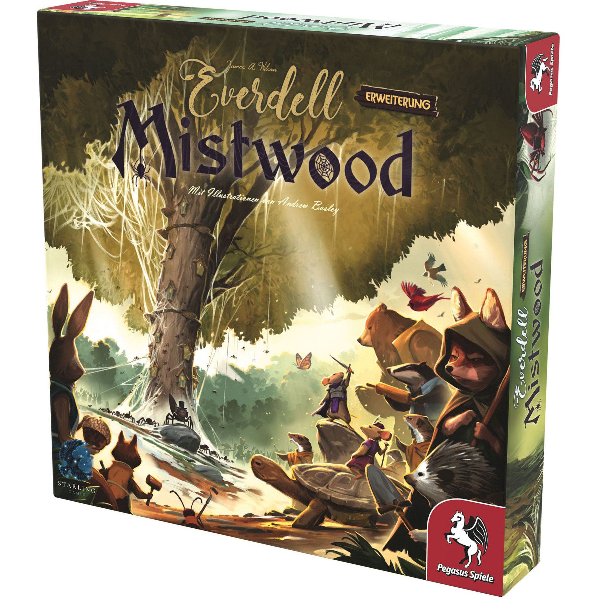 Pegasus Spiel Pegasus Everdell: Mistwood, Brettspiel