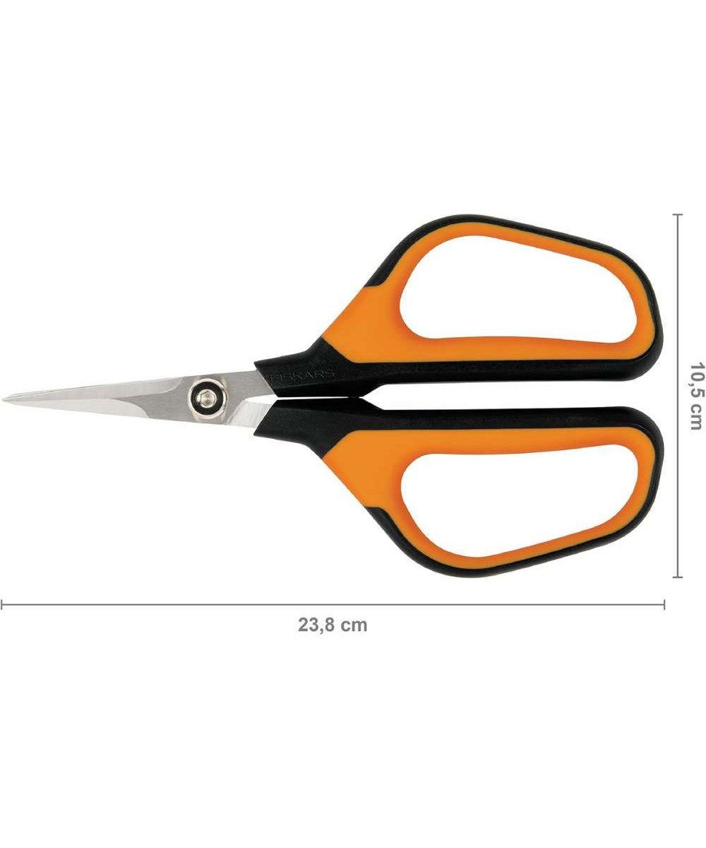 Fiskars Gartenschere Fiskars Universalgartenschere SP15, (Packung, 1-tlg., Universalgartenschere), Hochwertige Karbonstahlklingen, leicht zu schärfen