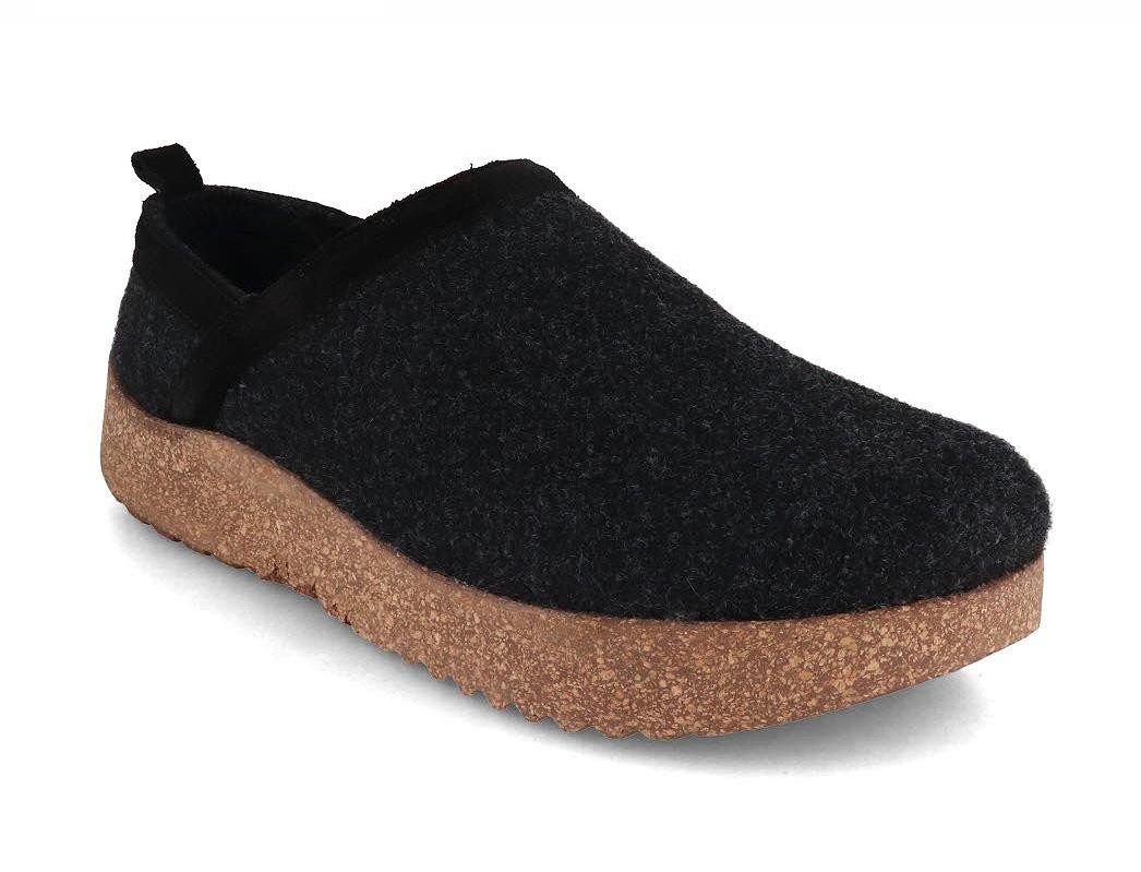Wollclogs Pantoffeln für niedrigen Spann Hausschuh