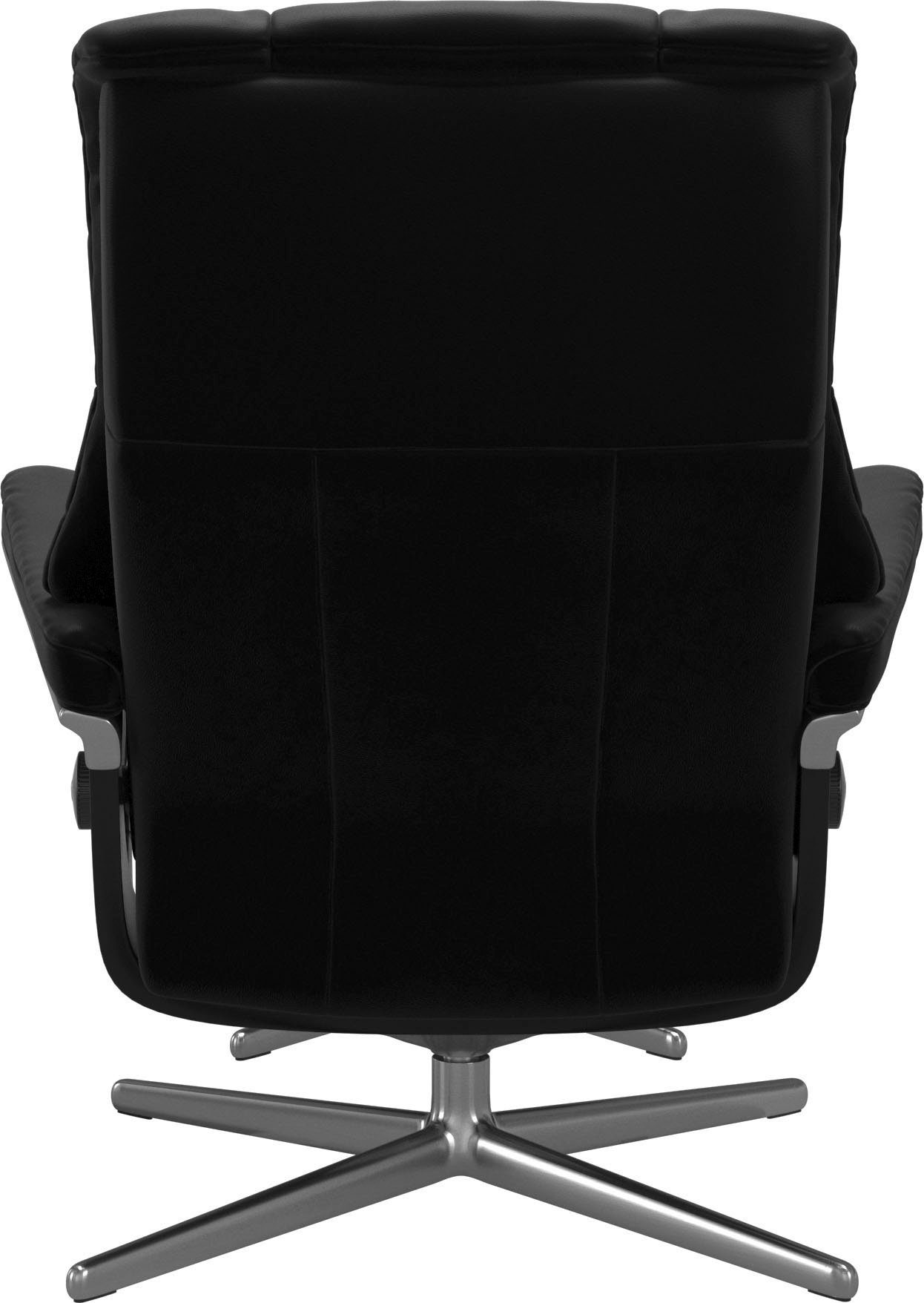 Stressless® Relaxsessel Mayfair, mit Cross Base, Größe S, M & L, Holzakzent Schwarz