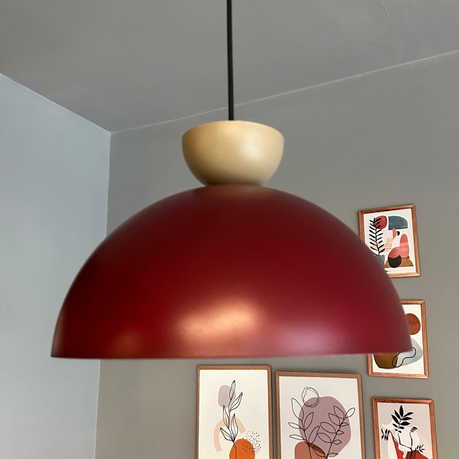 Bamyum Pendelleuchte Yimpi Metall Ø30 cm, günstig online kaufen