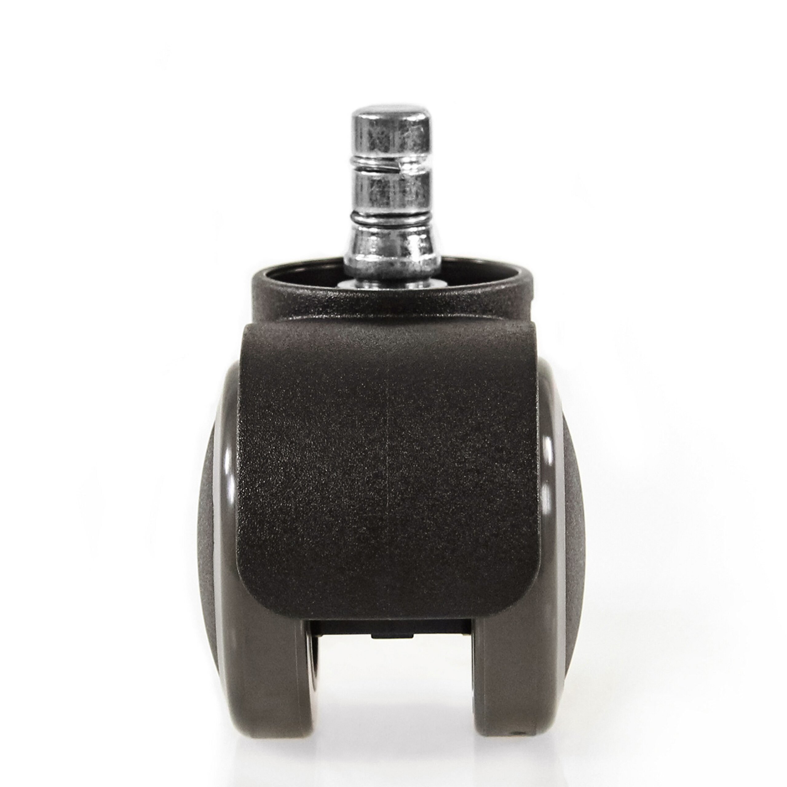 hjh OFFICE Stuhlrolle Stuhlrollen 5X Rolo No-Noise 11Mm/50Mm, (5er Pack), Hartbodenrollen Bürostuhl, Rollen für Schreibtischstuhl