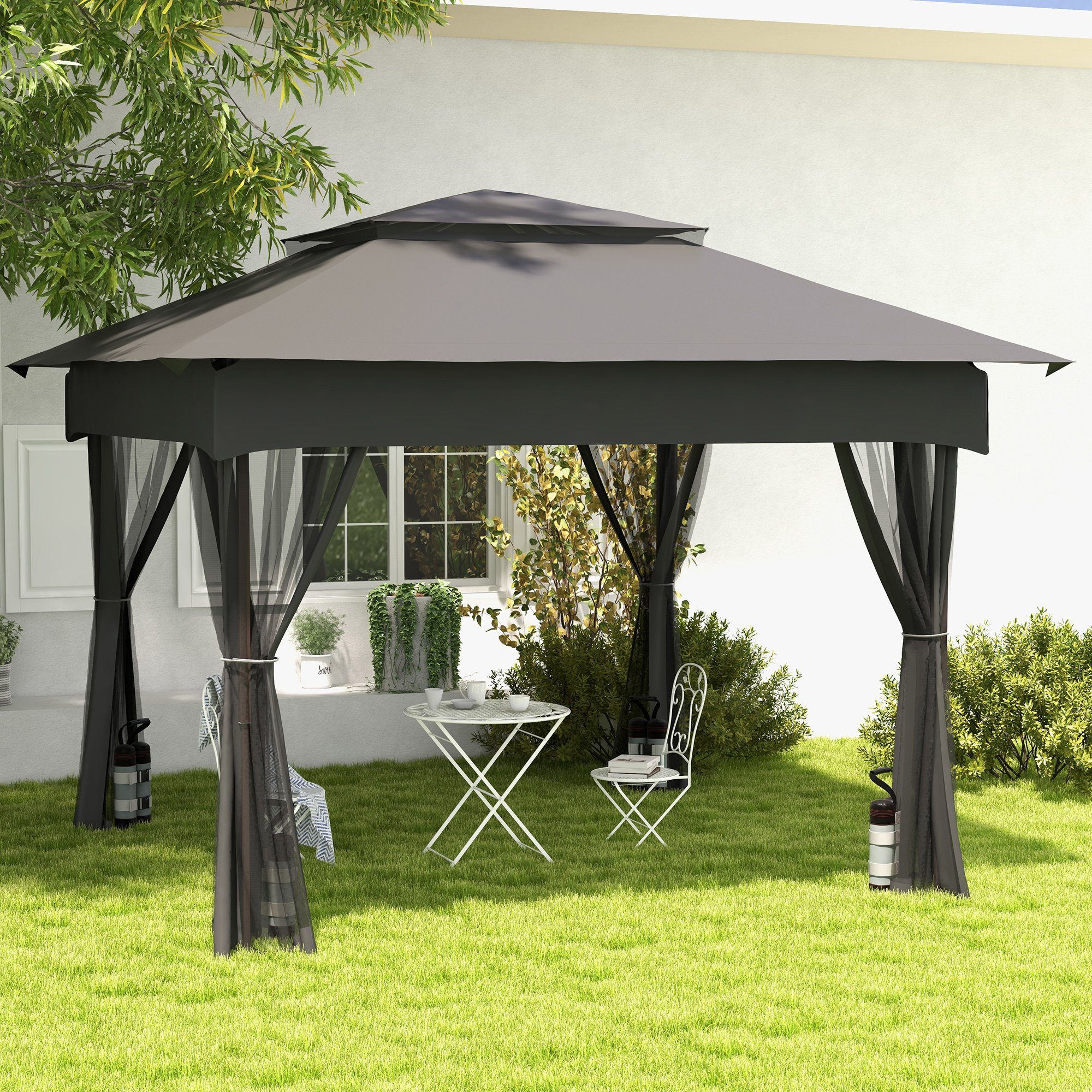 Outsunny Pavillon-Sandsäcke 4er Set Gewichte, Pop günstig online kaufen