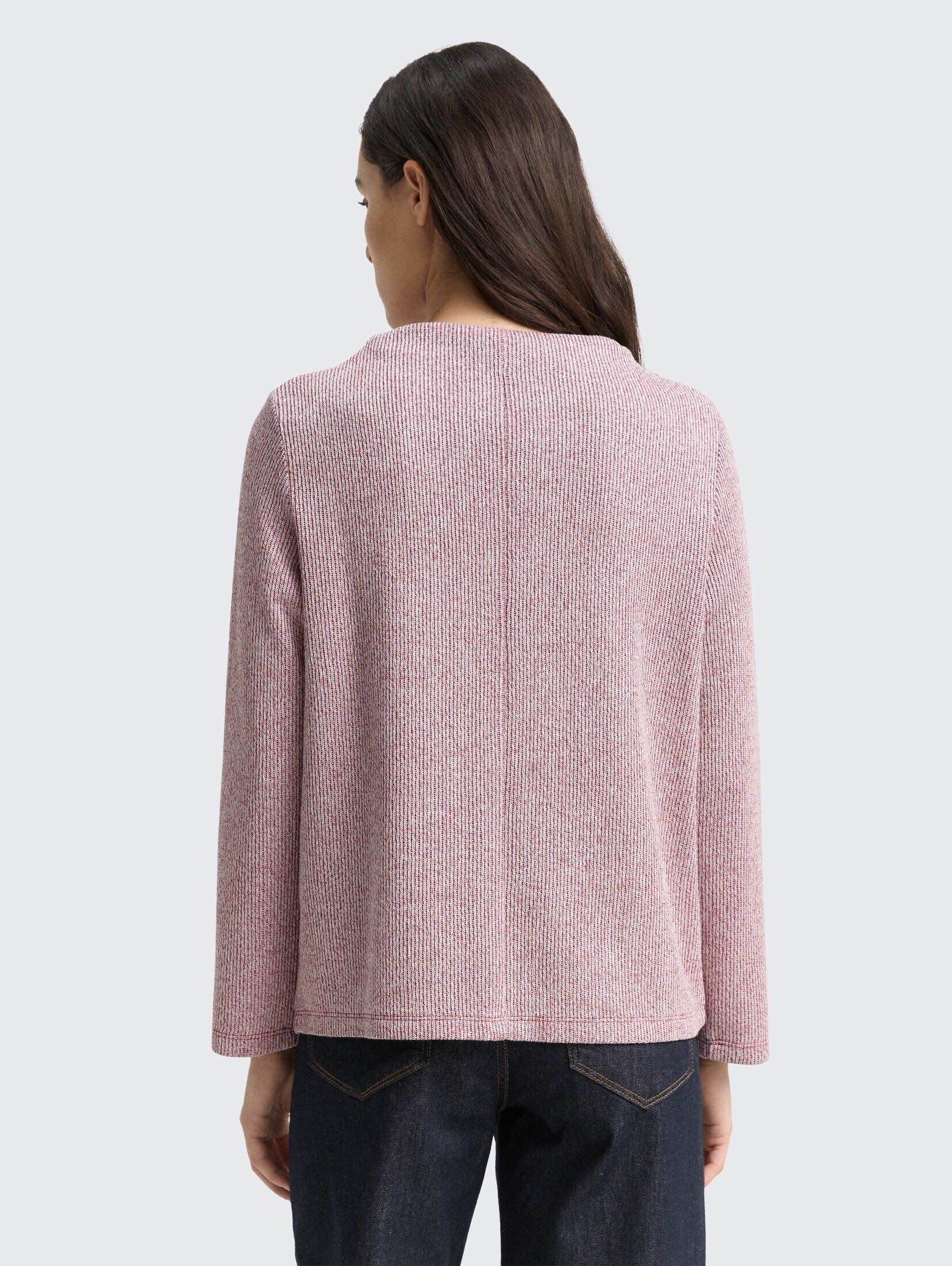 TOM TAILOR Sweatshirt Strick & Sweatshirts Sweatshirt mit Stehkragen