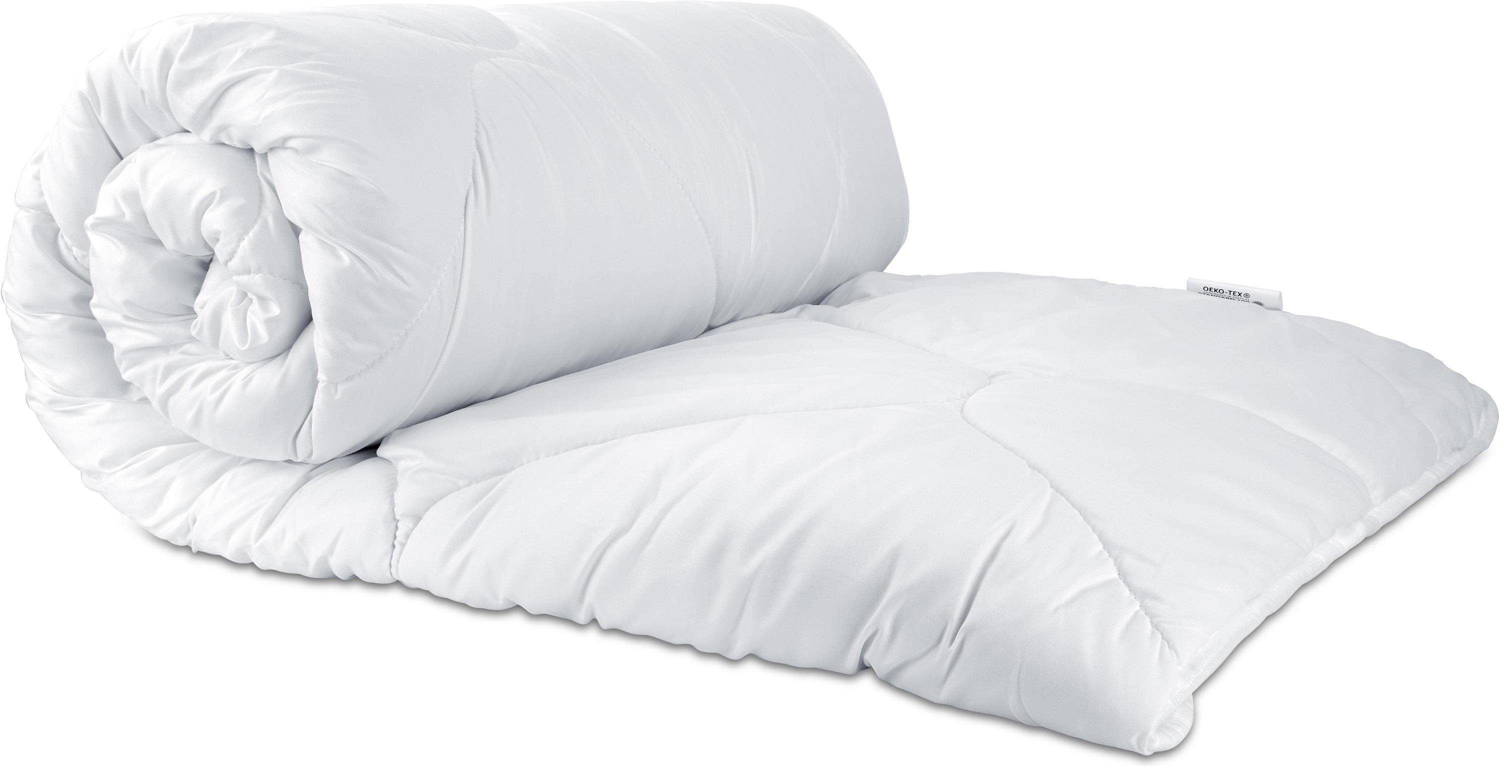 Aspero Einziehdecke Ganzjahresdecke CAEN, Füllung: Polyester, Steppdecke für das ganze Jahr