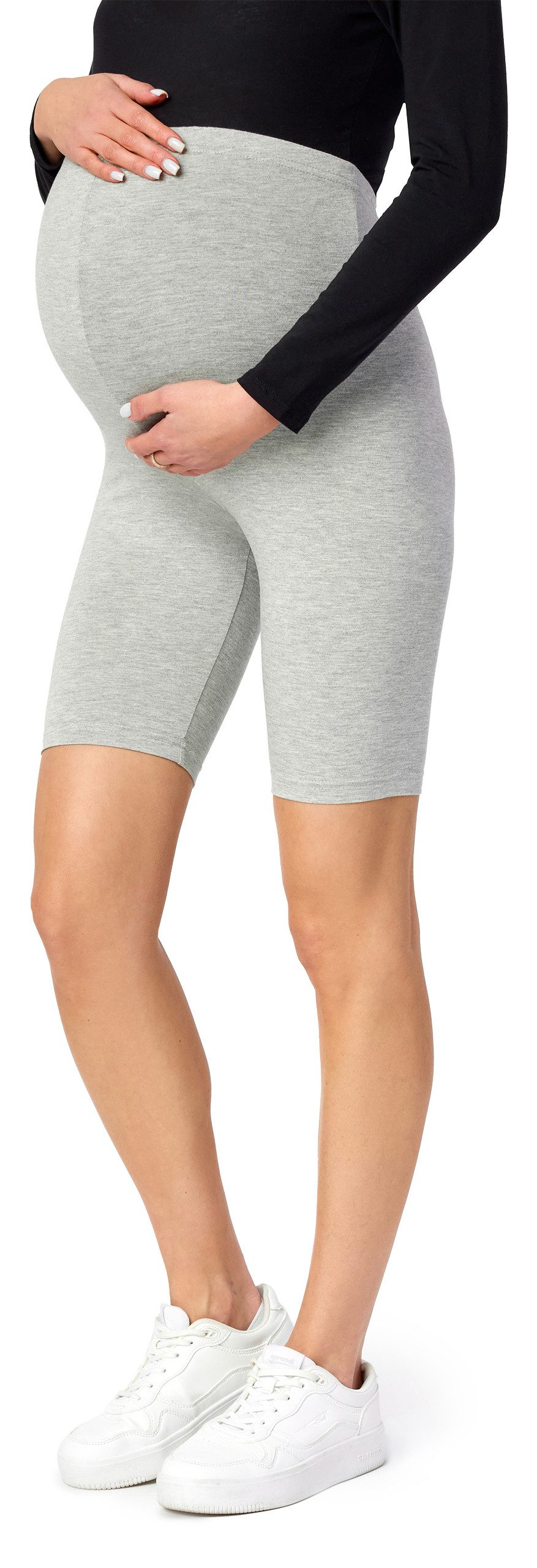 Umstandsleggings Damen Kurze Leggings BE-04