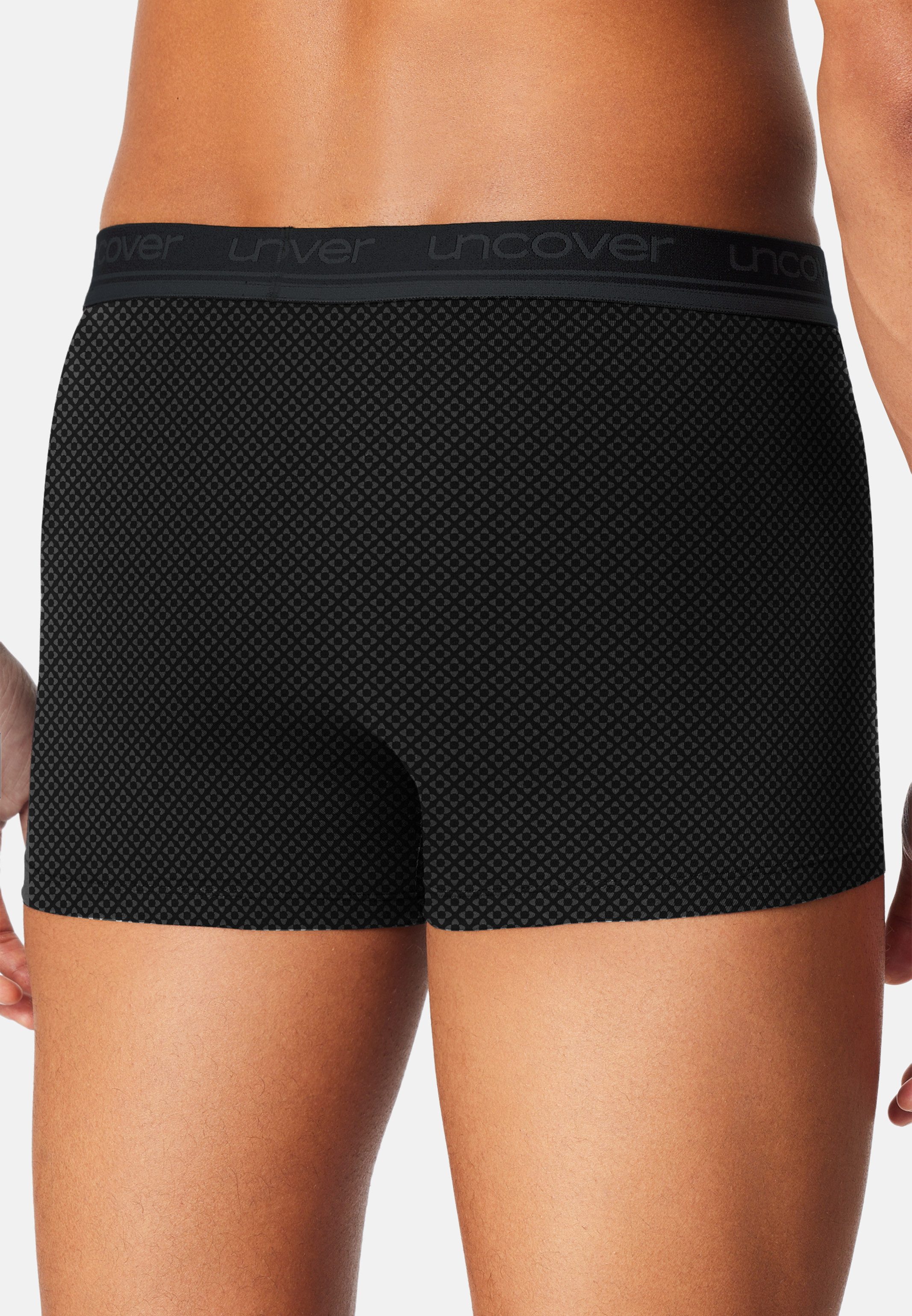 uncover by SCHIESSER Retro Boxer 6er Pack Cotton (Spar-Set, 6-St) Retro Short / Pant - Baumwolle - ohne Eingriff - Atmungsaktiv