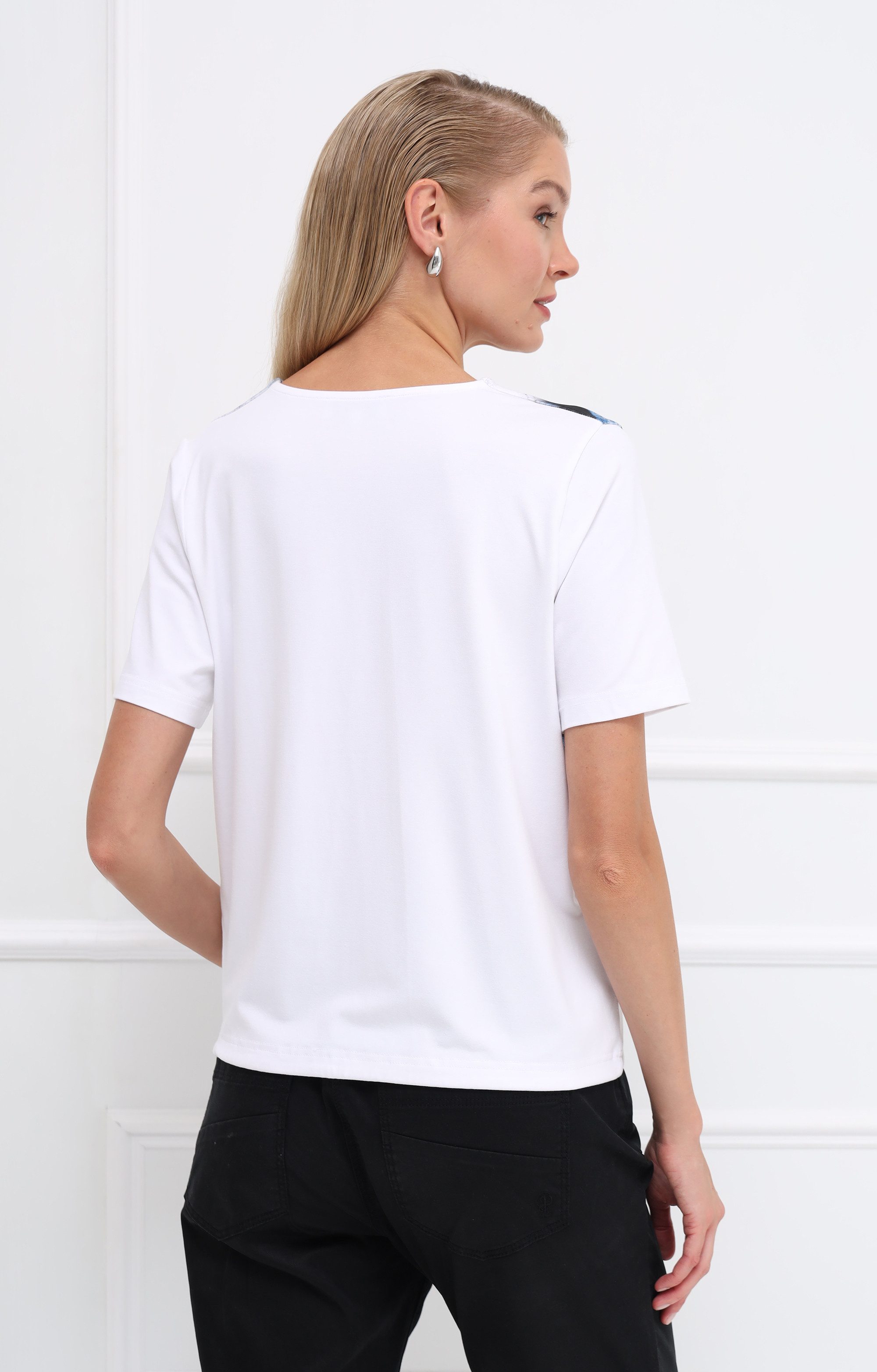 Passioni T-Shirt mit abstraktem Animal-Print günstig online kaufen
