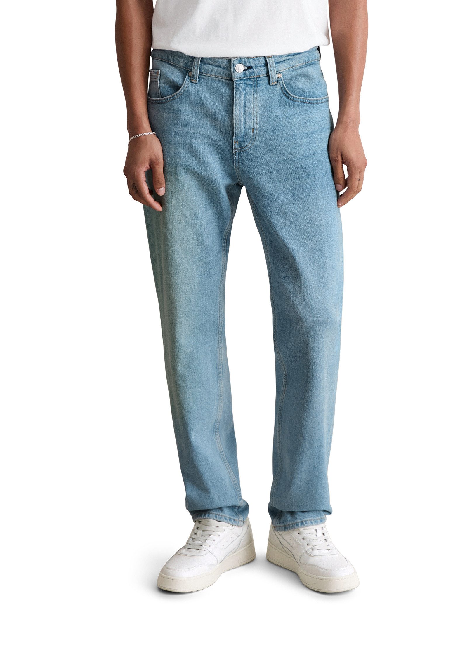 Marc O'Polo DENIM 5-Pocket-Jeans aus Bio-Baumwoll-Mix