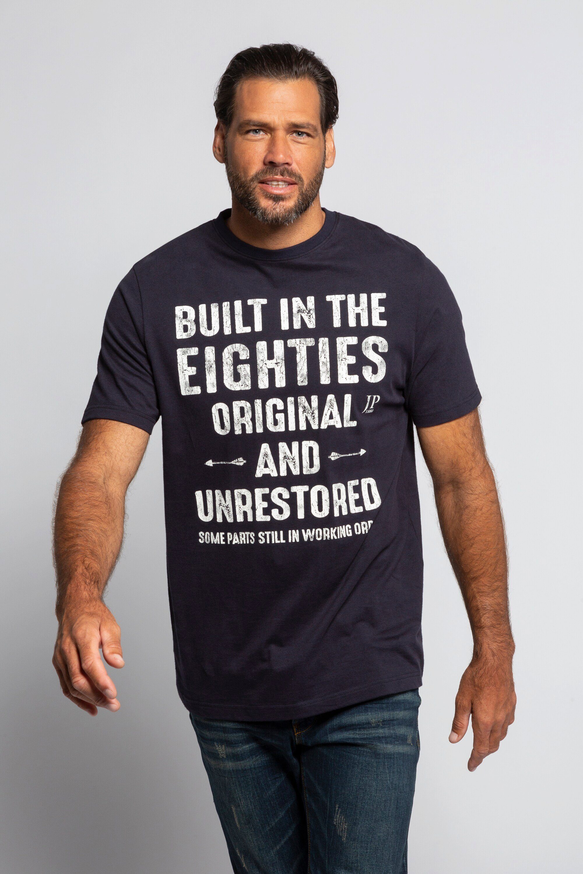 JP1880 T-Shirt T-Shirt Eightties runder Ausschnitt Halbarm