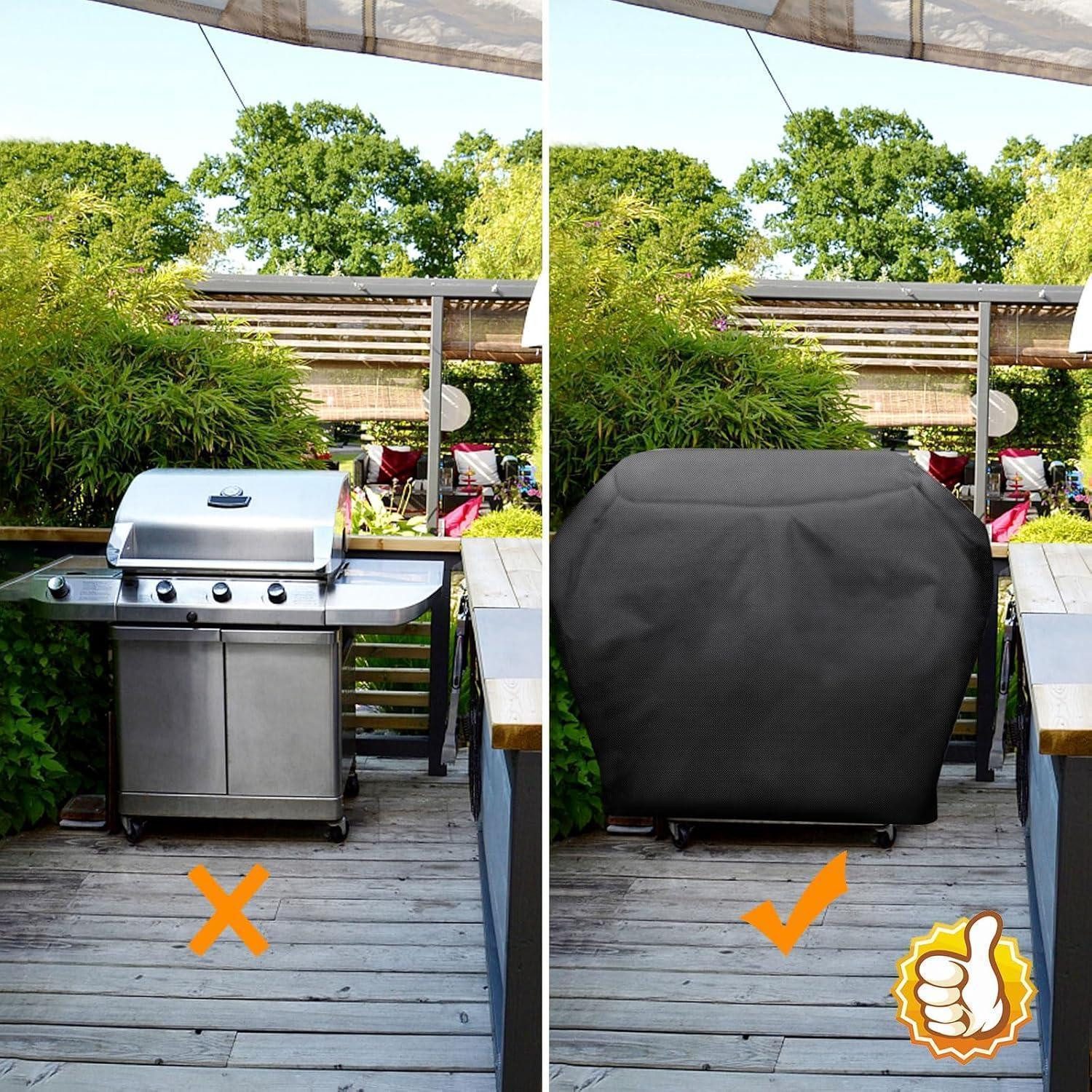 LuxusKollektion Grill-Schutzhülle Gasgrill Abdeckhaube für Enders URBAN PRO Explorer Next PRO H90cm