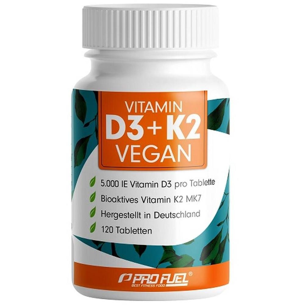ProFuel ProFuel Vitamin D3 & K2 120 Tabl. Kapseln, 120 St.