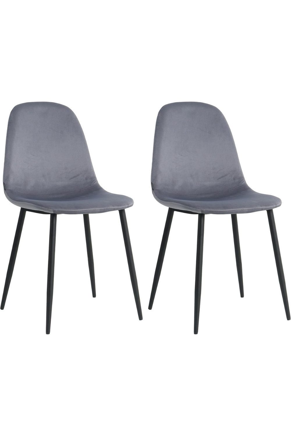 Lina® Esszimmerstuhl Samt-Esszimmerstuhl mit stabilem Metallgestell (2er, 4er, 6er, 2 St), Samtbezug in Trendfarbe, stabiler Stahlrahmen, vielseitig kombinierbar